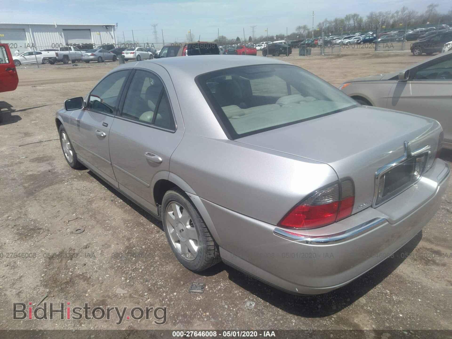 2003 LINCOLN LS - VIN: 1LNHM86S63Y665128 - Фото 3