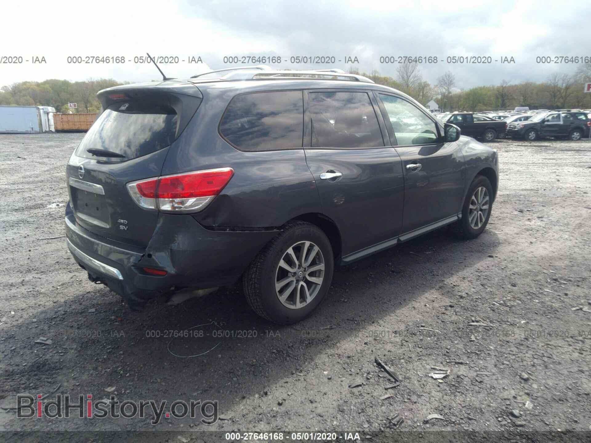 2013 NISSAN PATHFINDER - VIN: 5N1AR2MM3DC615077 - Фото 4
