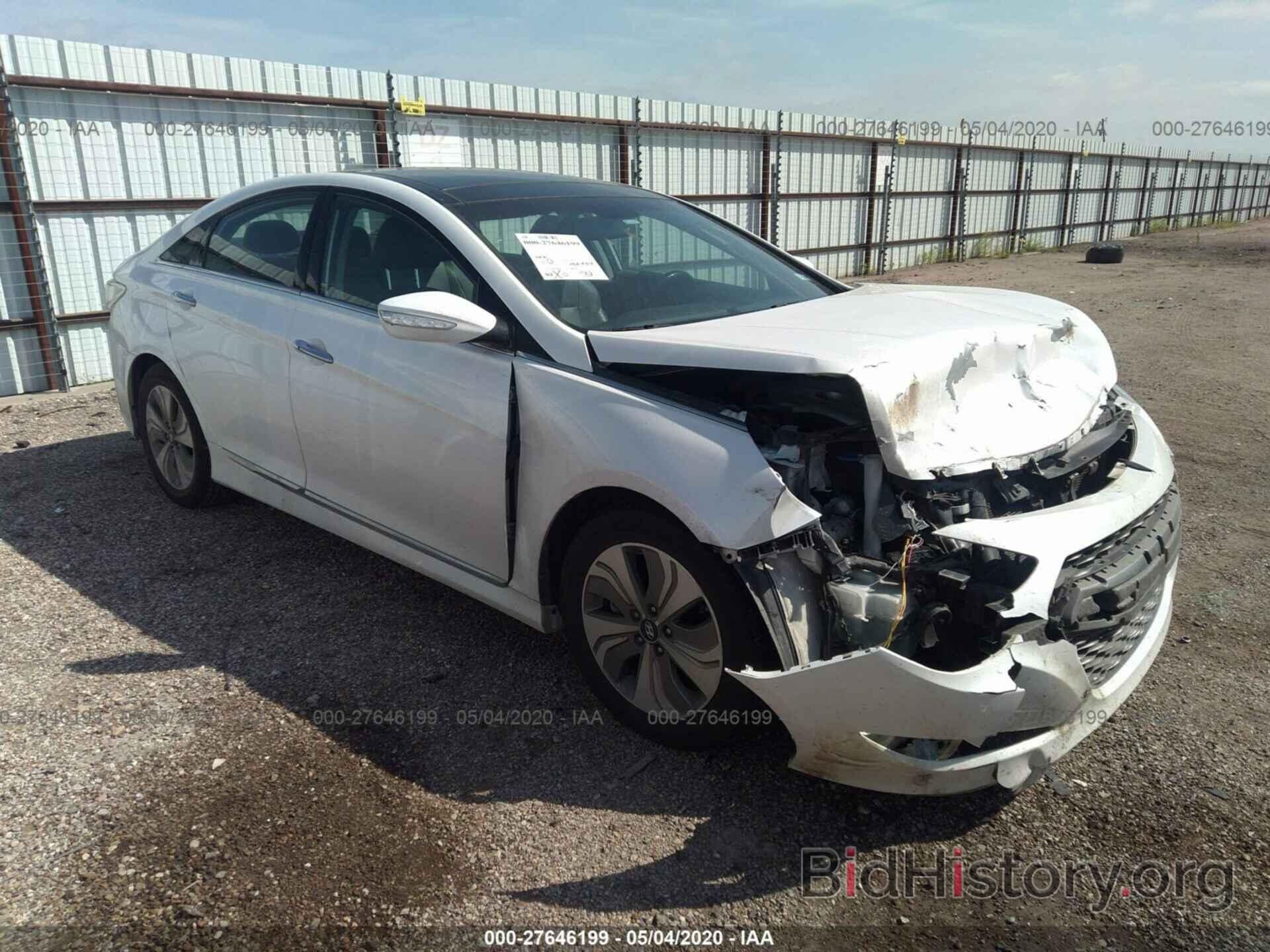 Photo KMHEC4A48FA128913 - HYUNDAI SONATA HYBRID 2015