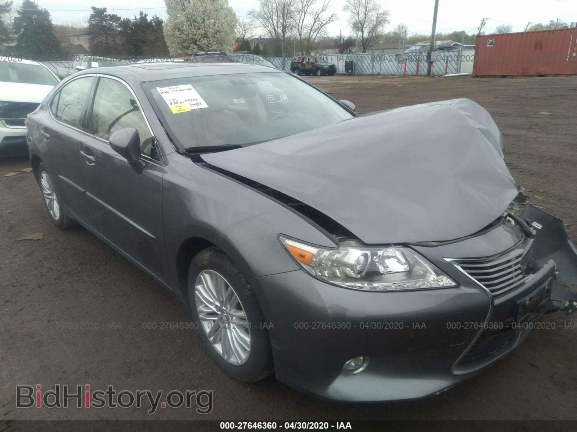 Фотография JTHBK1GG0E2149465 - LEXUS ES 2014