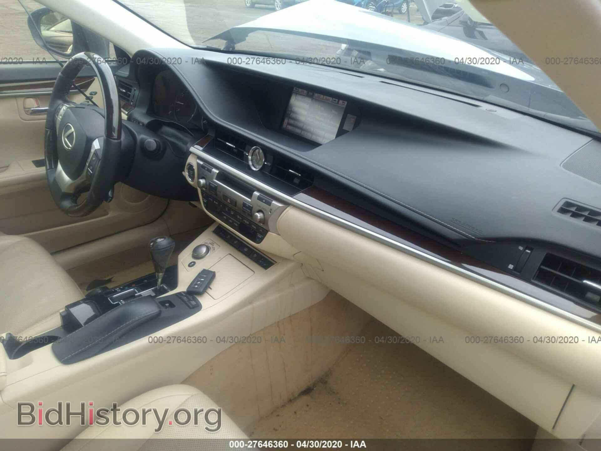 2014 LEXUS ES - VIN: JTHBK1GG0E2149465 - Фото 5