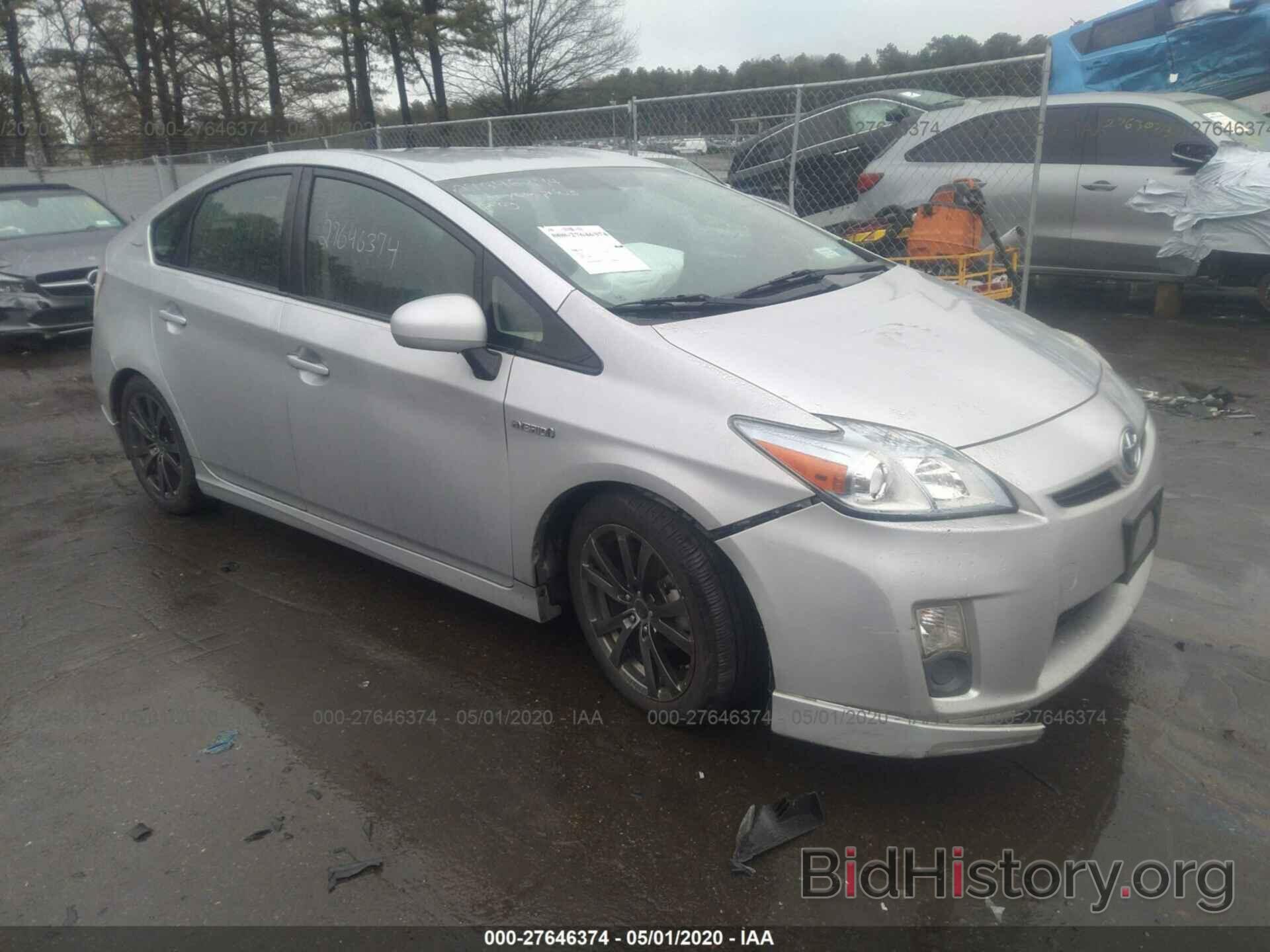 Photo JTDKN3DUXB0312368 - TOYOTA PRIUS 2011