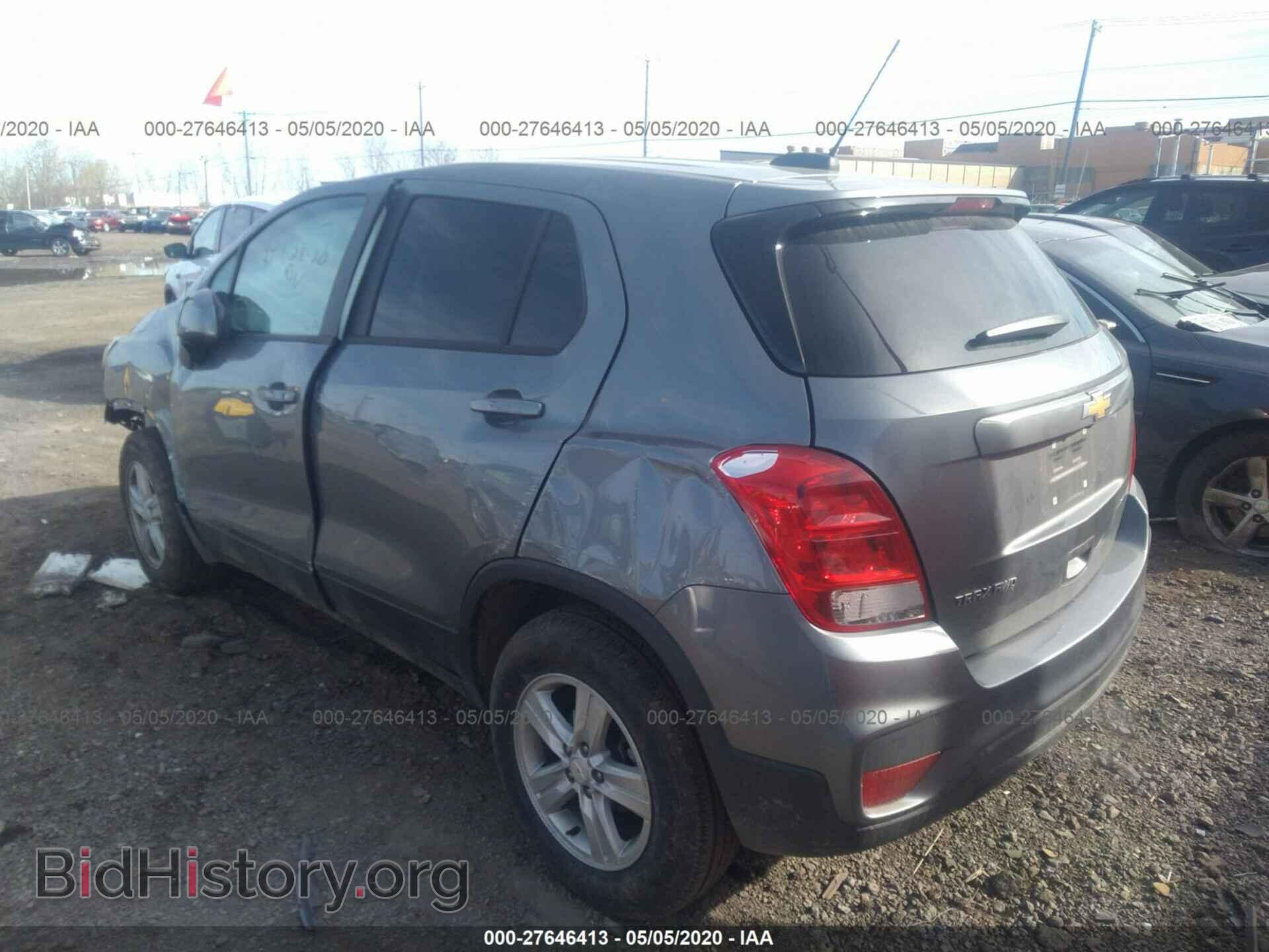2020 CHEVROLET TRAX - VIN: 3GNCJNSB1LL162000 - Фото 3