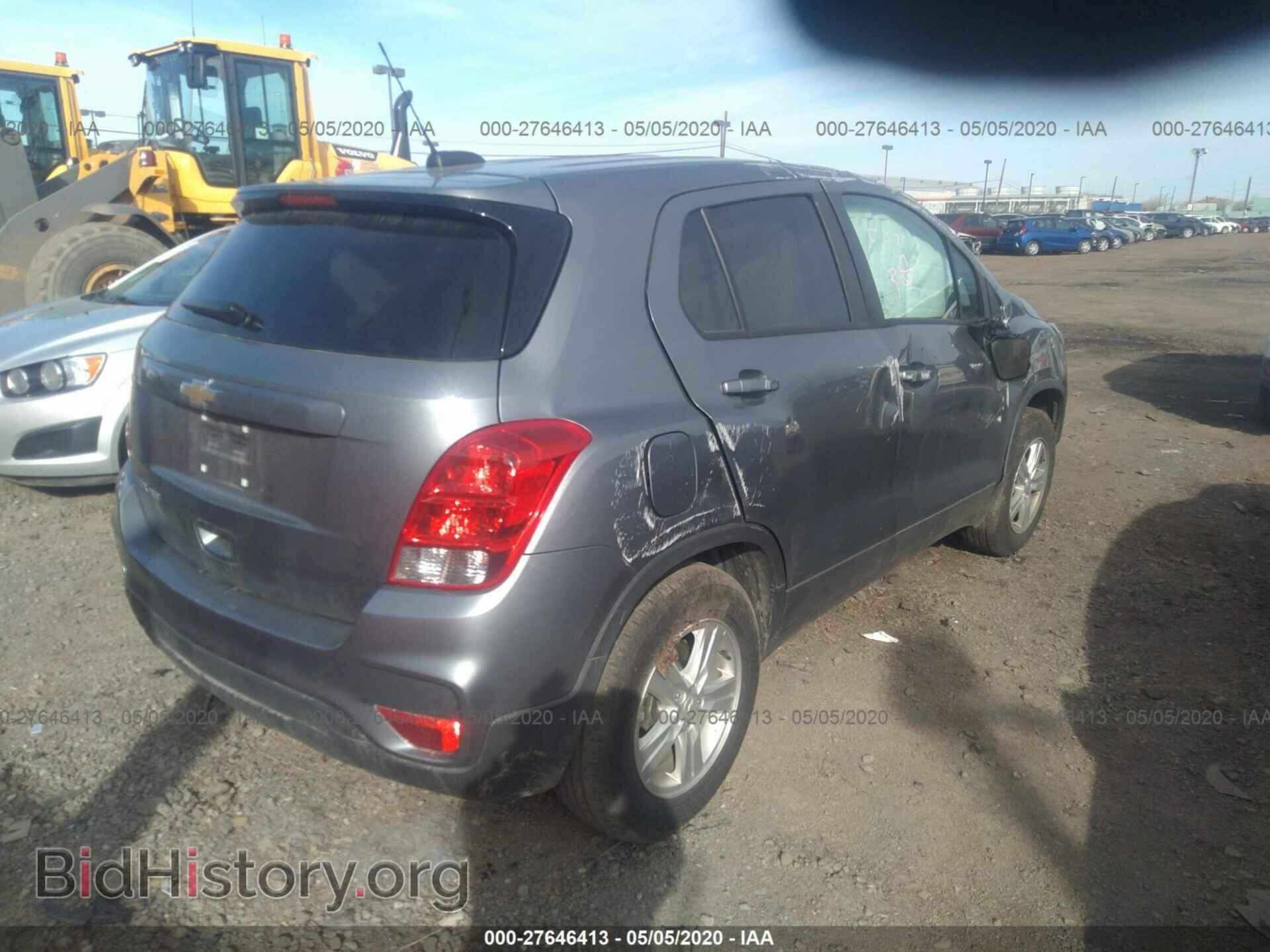 2020 CHEVROLET TRAX - VIN: 3GNCJNSB1LL162000 - Фото 4