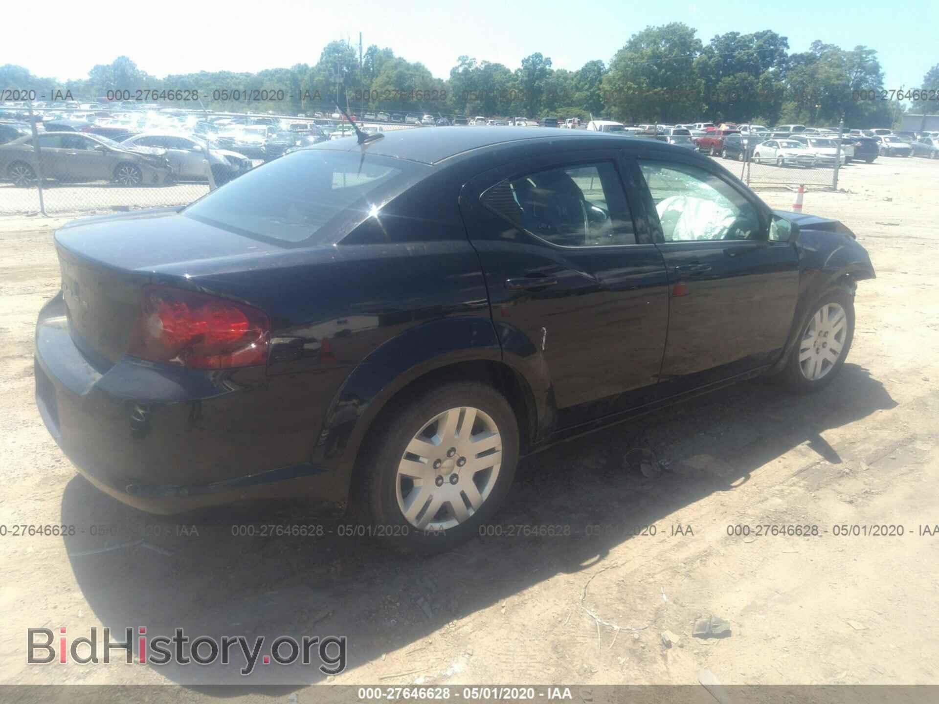 2013 DODGE AVENGER - VIN: 1C3CDZABXDN582028 - Фото 4