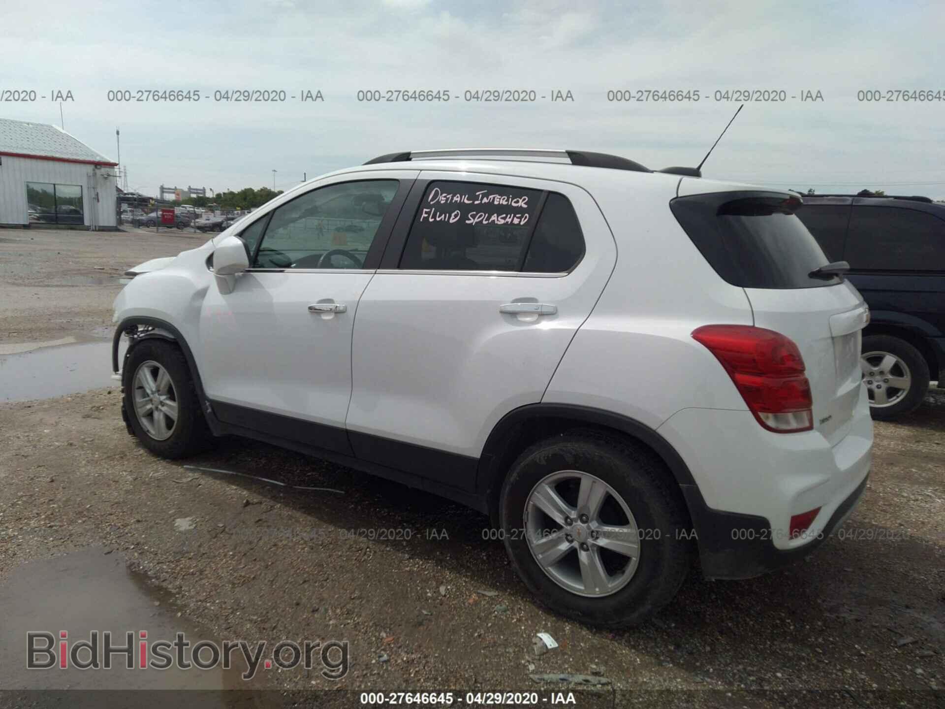 2018 CHEVROLET TRAX - VIN: KL7CJLSB2JB689567 - Фото 3
