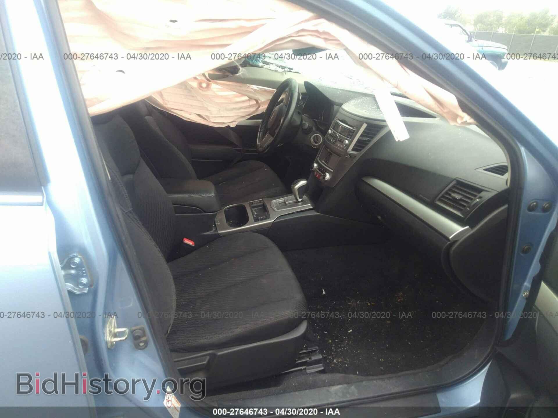 2010 SUBARU OUTBACK - VIN: 4S4BRBCC2A3374993 - Фото 5