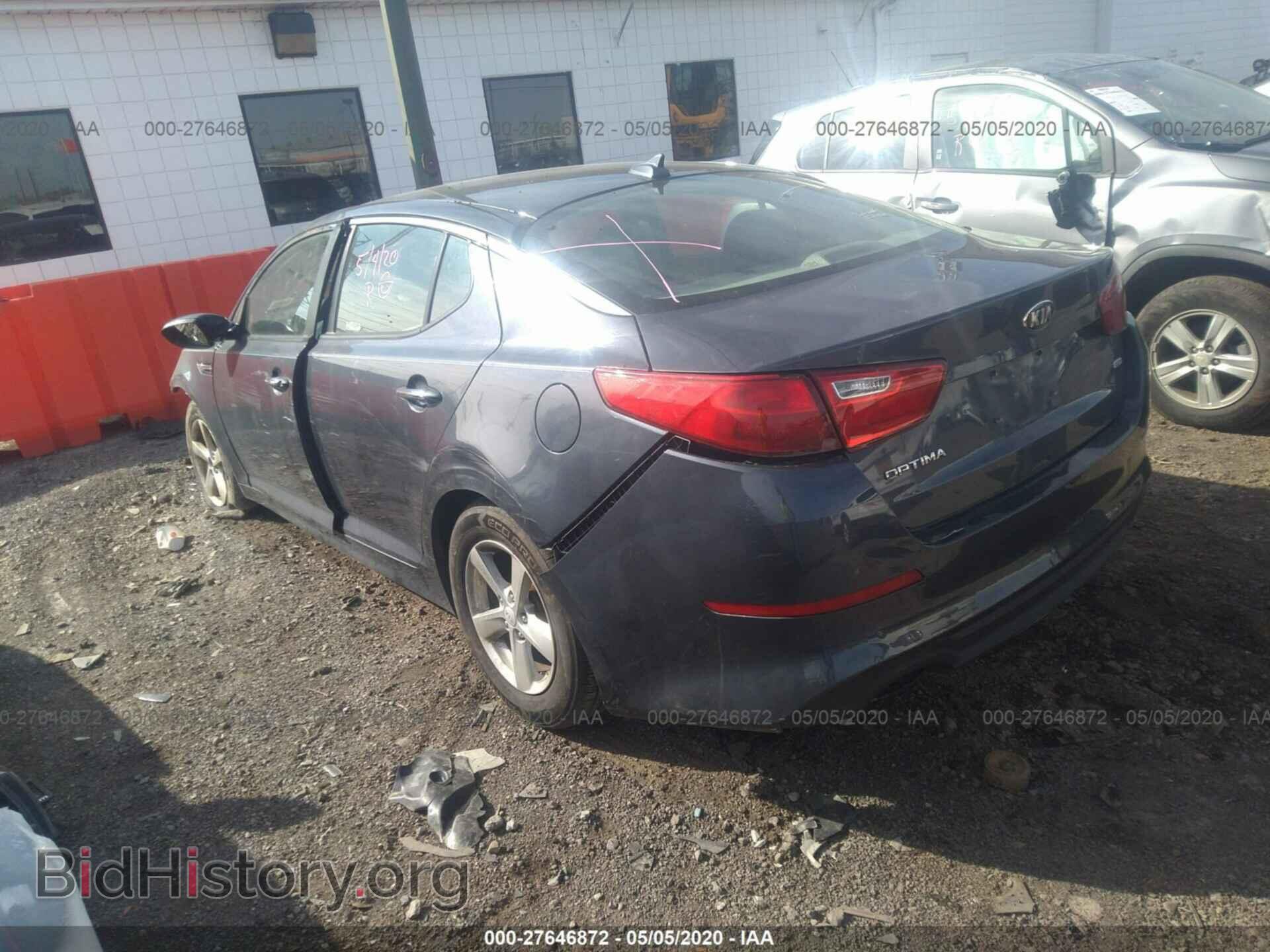 2015 KIA OPTIMA - VIN: KNAGM4A73F5554292 - Photo 3