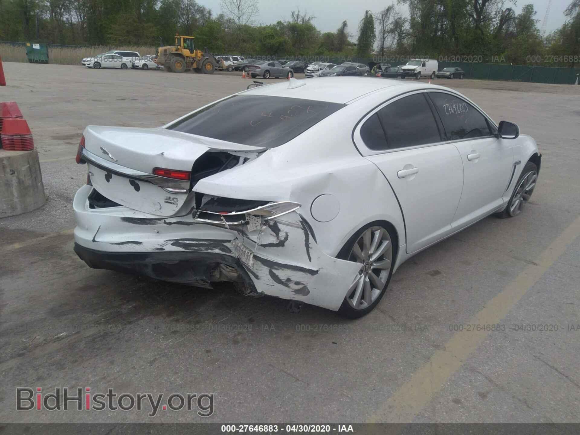 2013 JAGUAR XF - VIN: SAJWJ0EF0D8S86610 - Фото 4