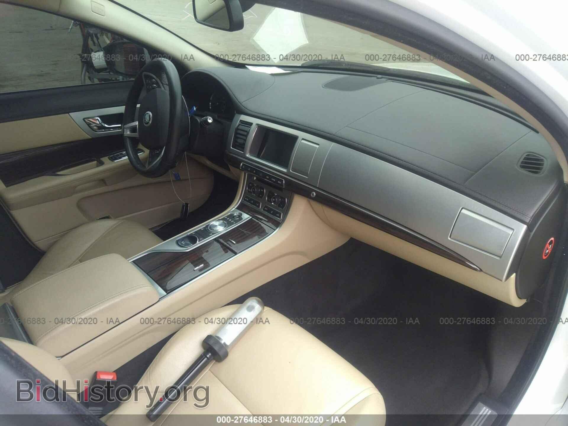 2013 JAGUAR XF - VIN: SAJWJ0EF0D8S86610 - Фото 5