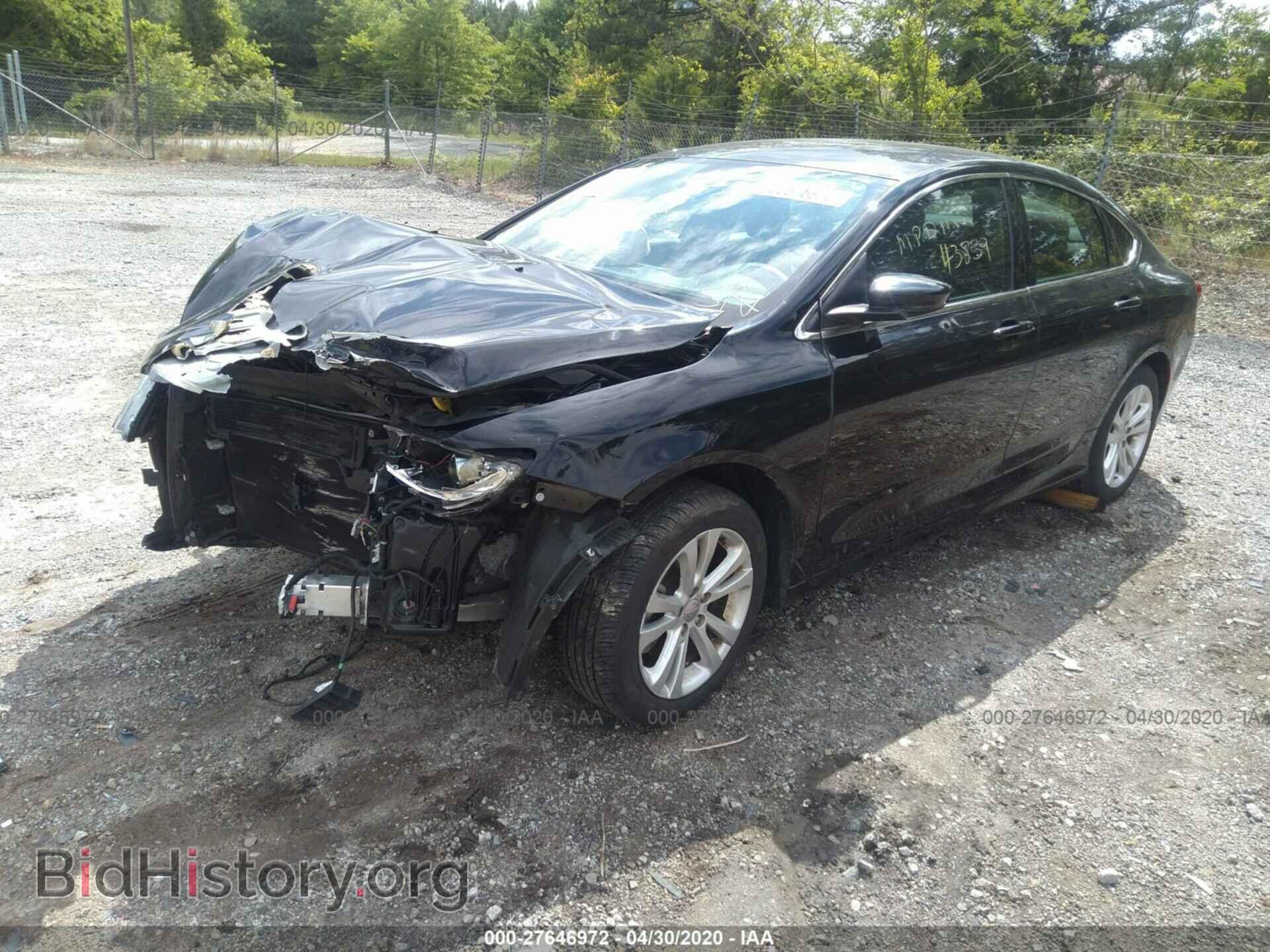 2016 CHRYSLER 200 - VIN: 1C3CCCAB6GN109246 - Фото 2