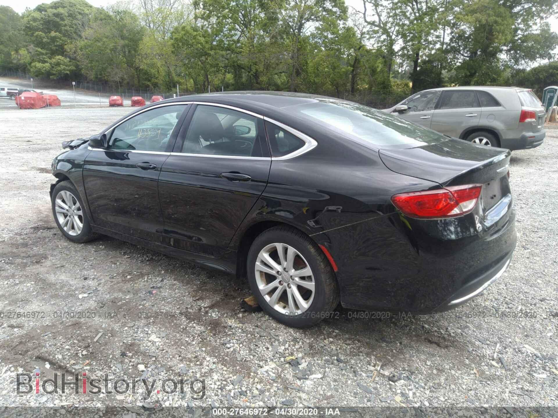 2016 CHRYSLER 200 - VIN: 1C3CCCAB6GN109246 - Фото 3