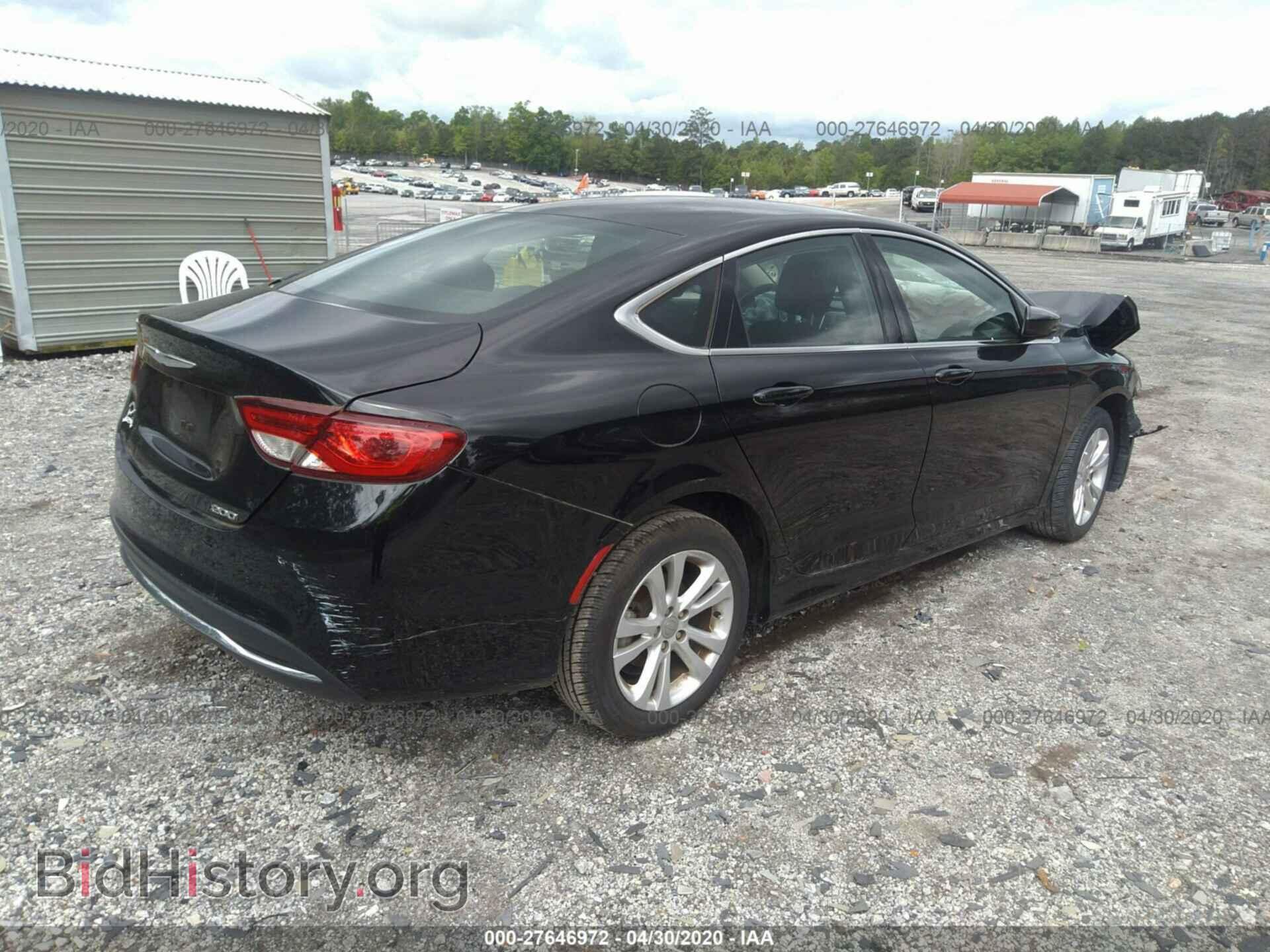 2016 CHRYSLER 200 - VIN: 1C3CCCAB6GN109246 - Фото 4