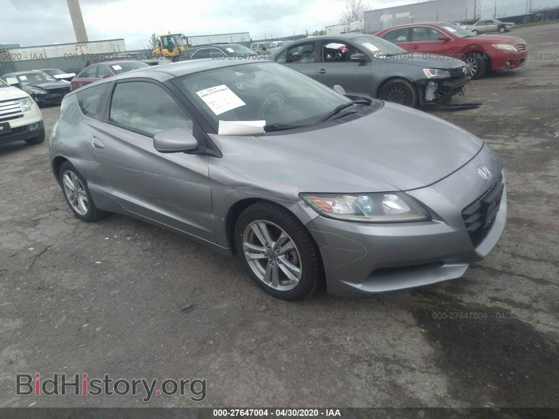 Фотография JHMZF1D47CS001341 - HONDA CR-Z 2012