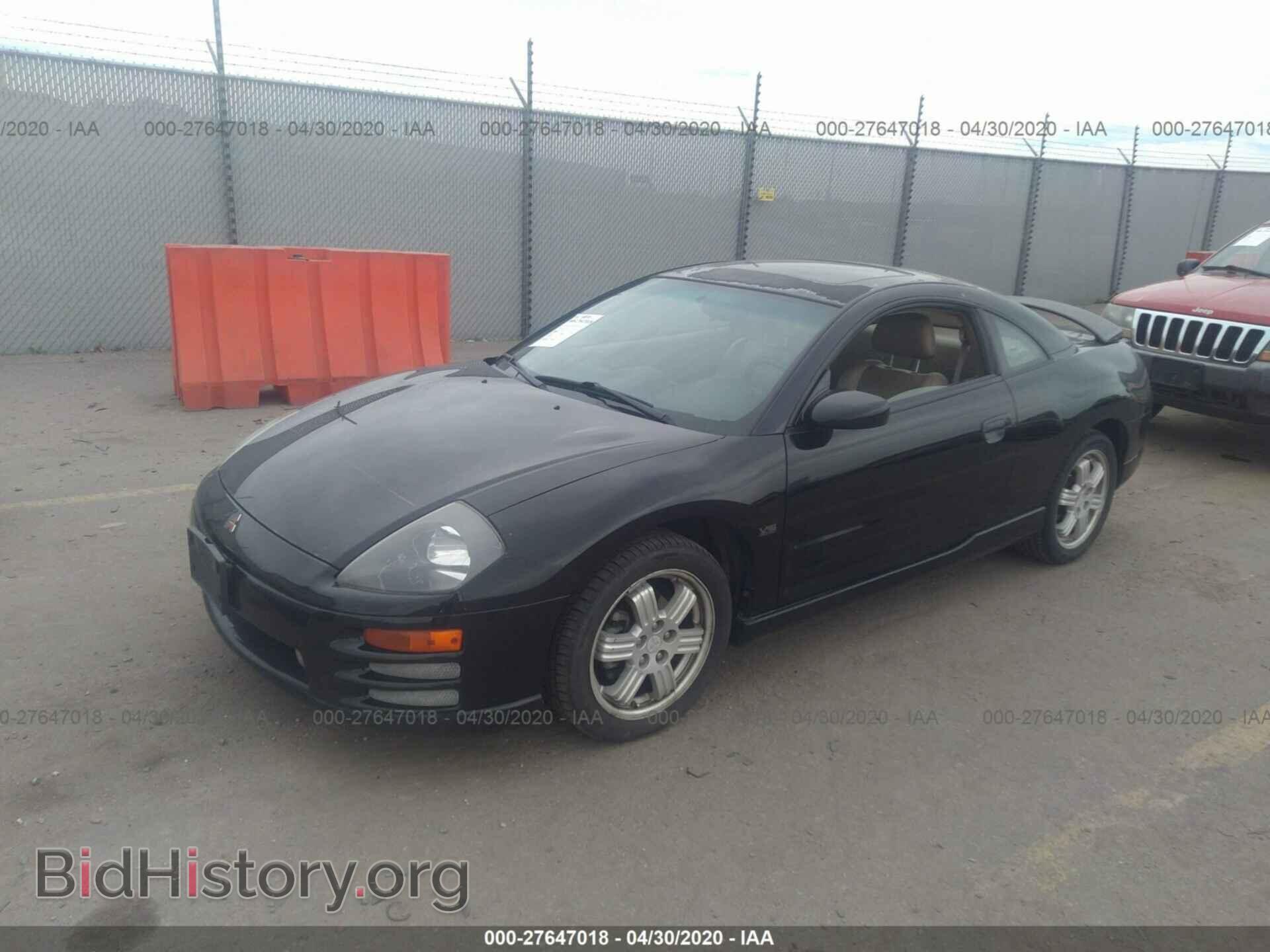 2000 MITSUBISHI ECLIPSE - VIN: 4A3AC54L9YE054633 - Photo 2