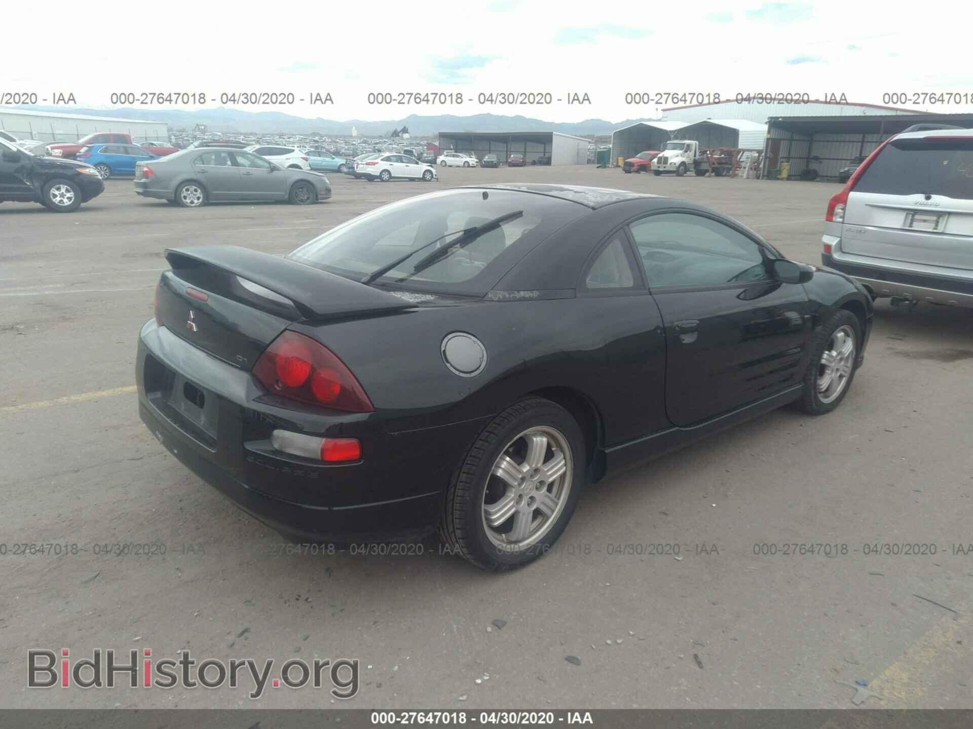 2000 MITSUBISHI ECLIPSE - VIN: 4A3AC54L9YE054633 - Photo 4