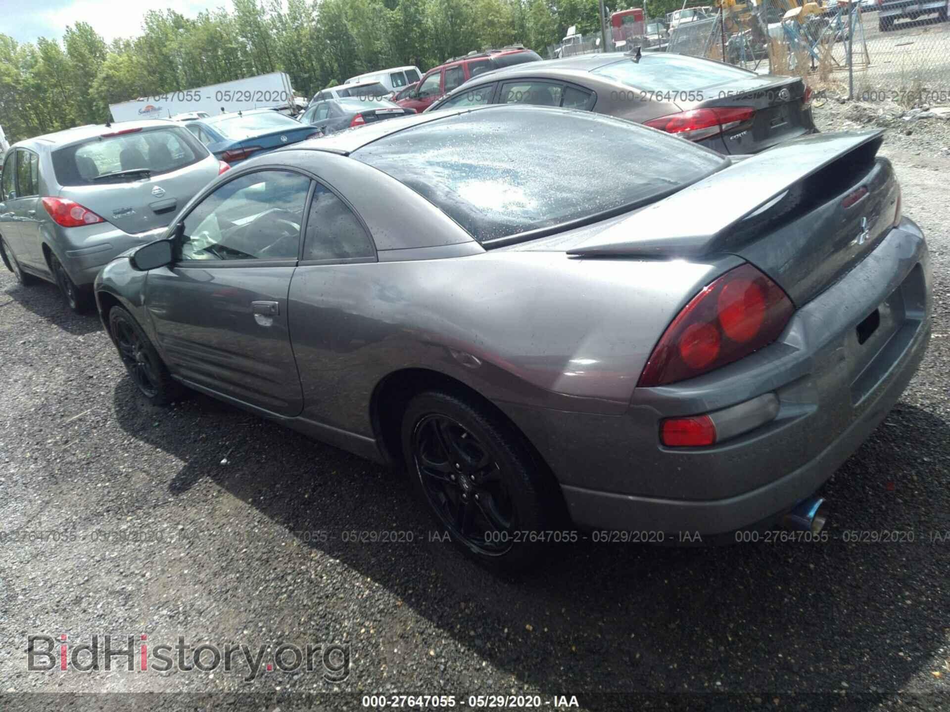 2002 MITSUBISHI ECLIPSE - VIN: 4A3AC44G72E022252 - Фото 3