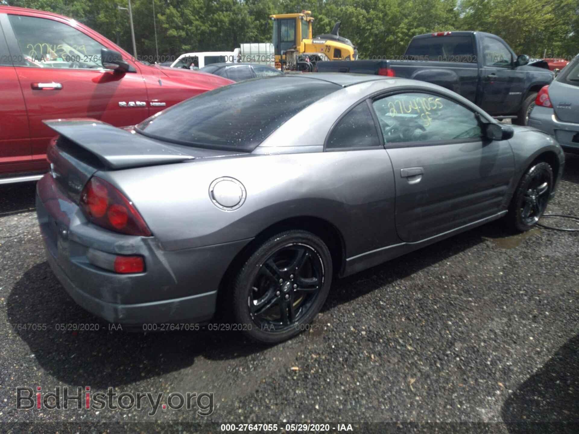 2002 MITSUBISHI ECLIPSE - VIN: 4A3AC44G72E022252 - Фото 4