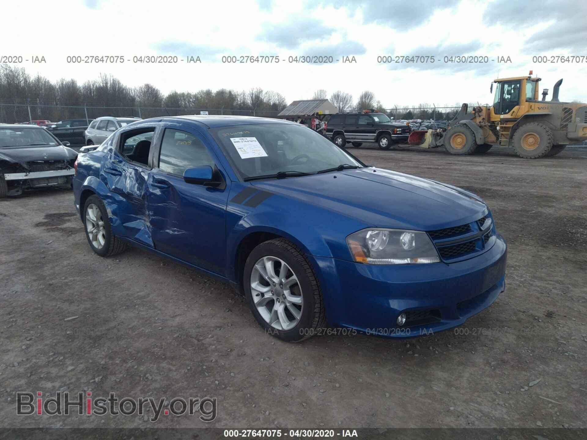Photo 1C3CDZBG5CN328512 - DODGE AVENGER 2012