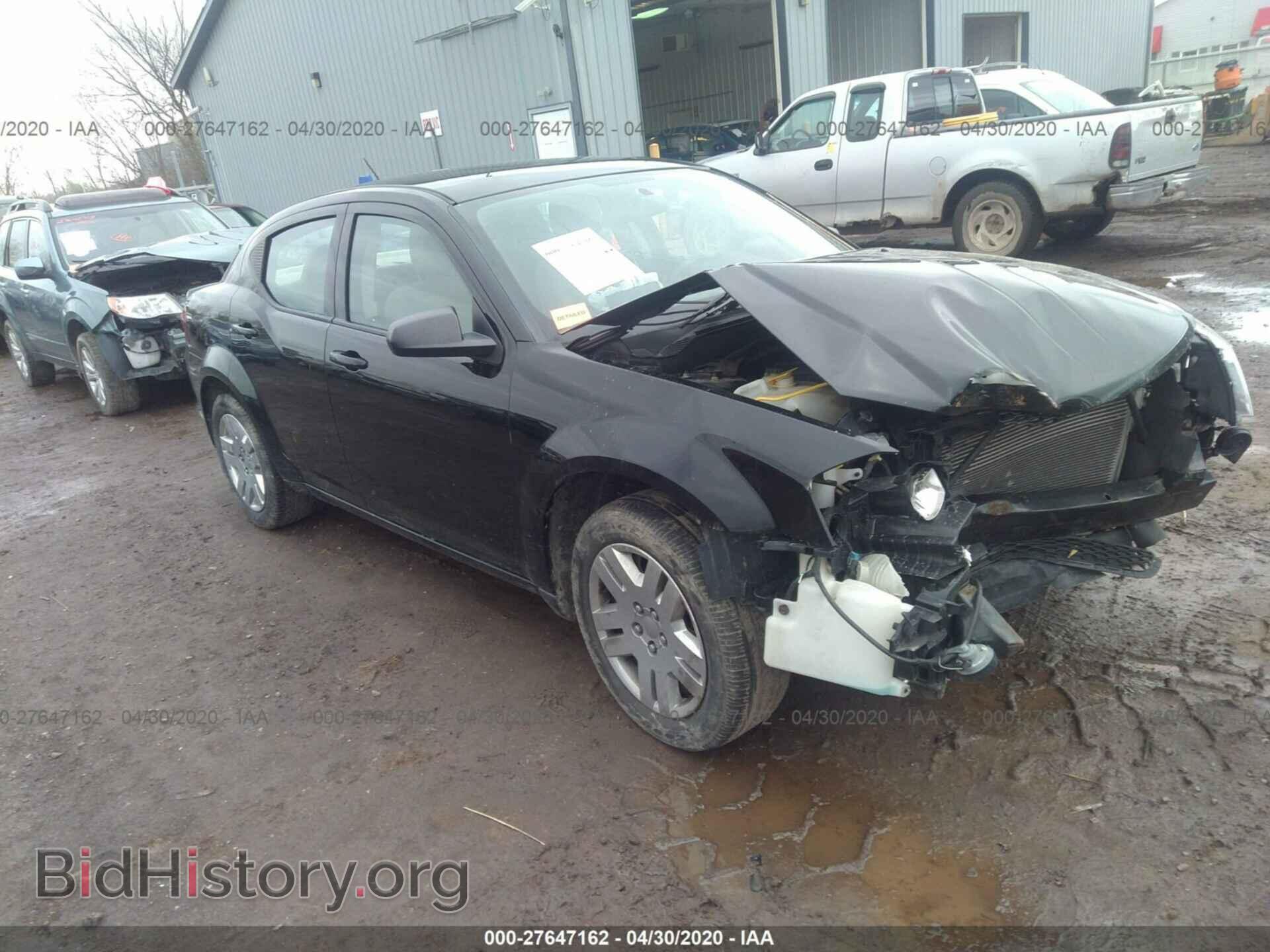 Photo 1C3CDZAB8EN113117 - DODGE AVENGER 2014