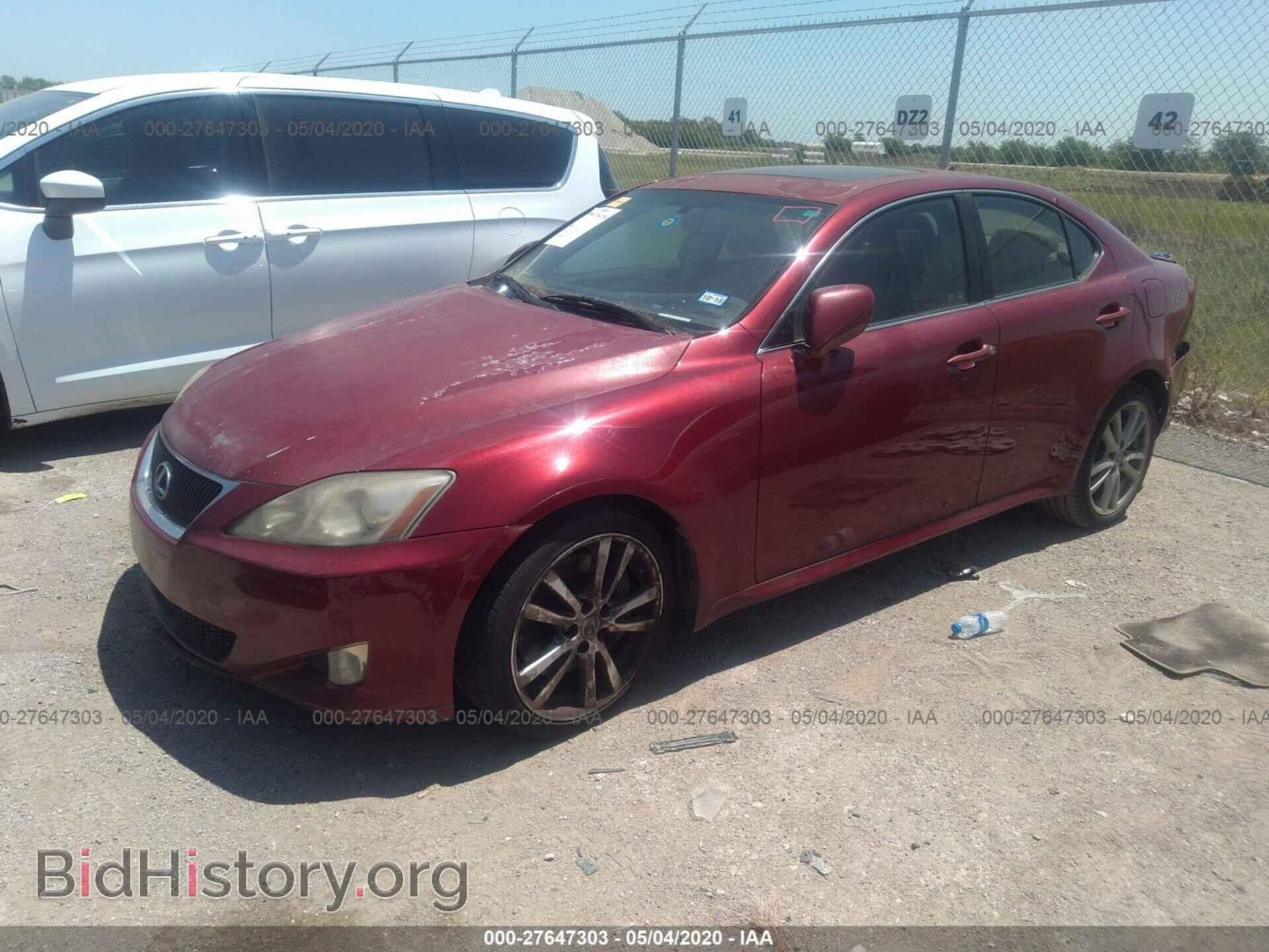 2007 LEXUS IS 350 - VIN: JTHBE262475016860 - Фото 2