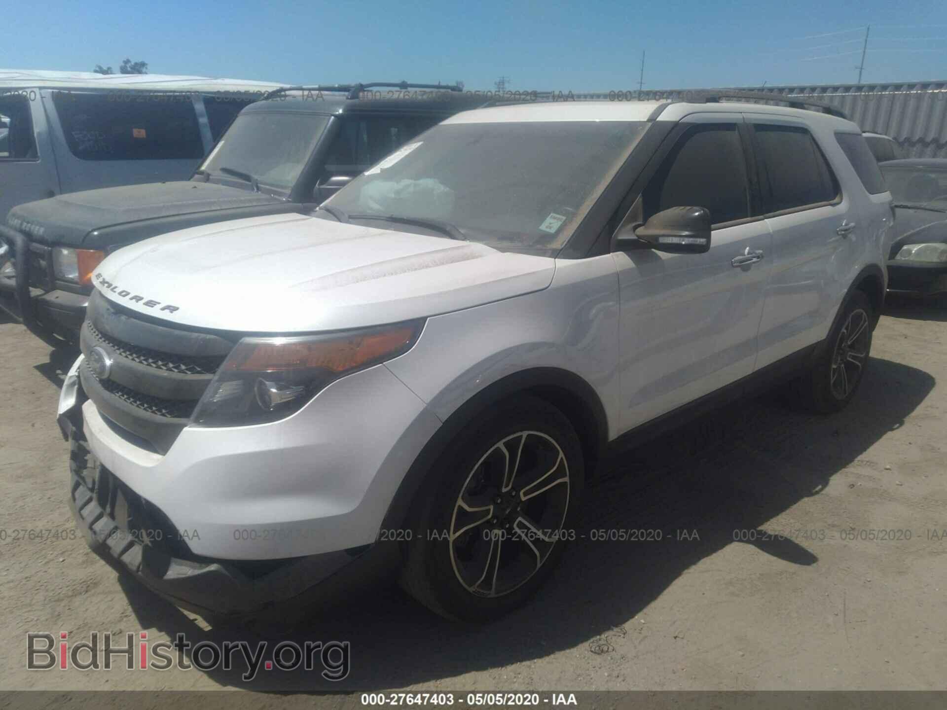 2013 FORD EXPLORER - VIN: 1FM5K8GT7DGC06018 - Фото 2