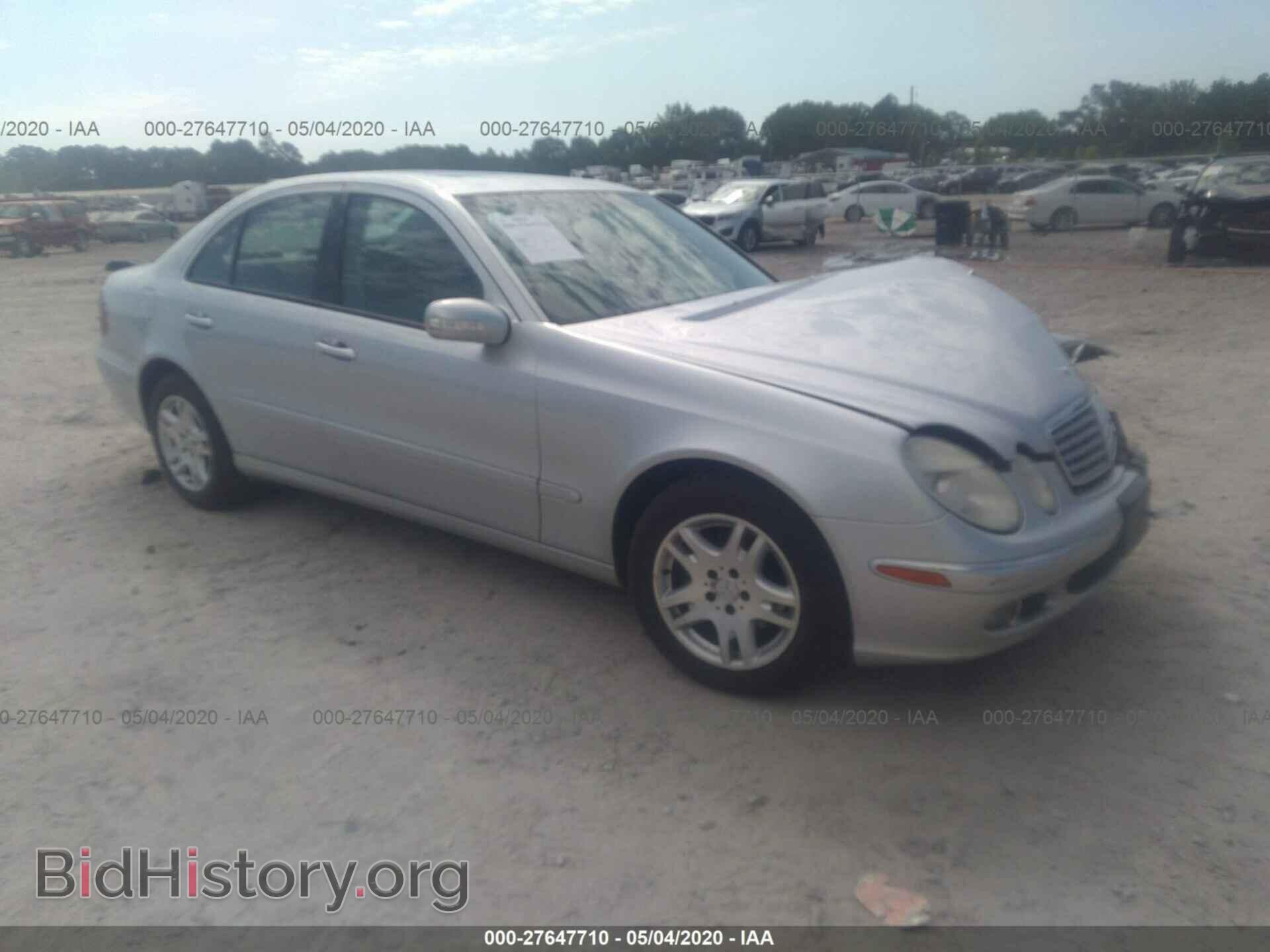 Фотография WDBUF26J06A958052 - MERCEDES-BENZ E-CLASS 2006
