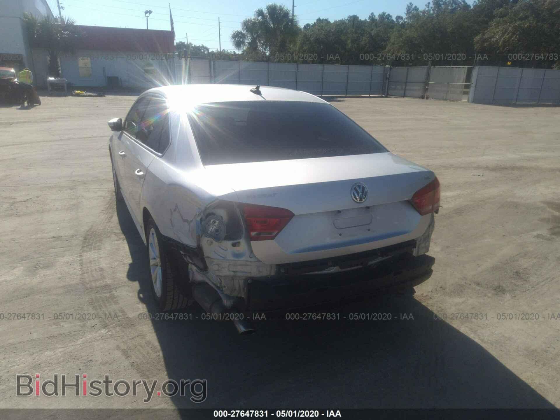 2012 VOLKSWAGEN PASSAT - VIN: 1VWCH7A35CC043403 - Фото 6