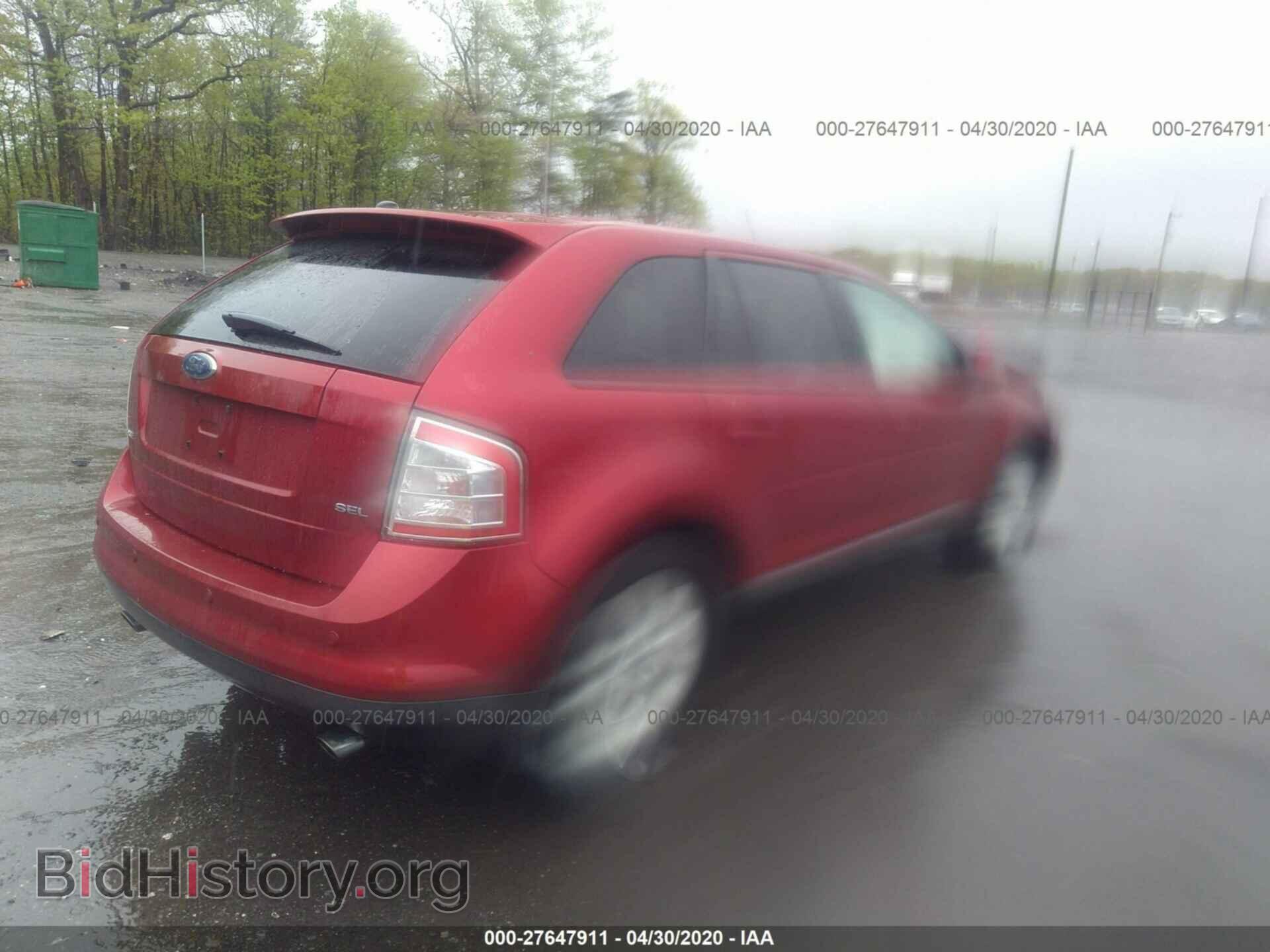 2007 FORD EDGE - VIN: 2FMDK38C47BB40536 - Фото 4