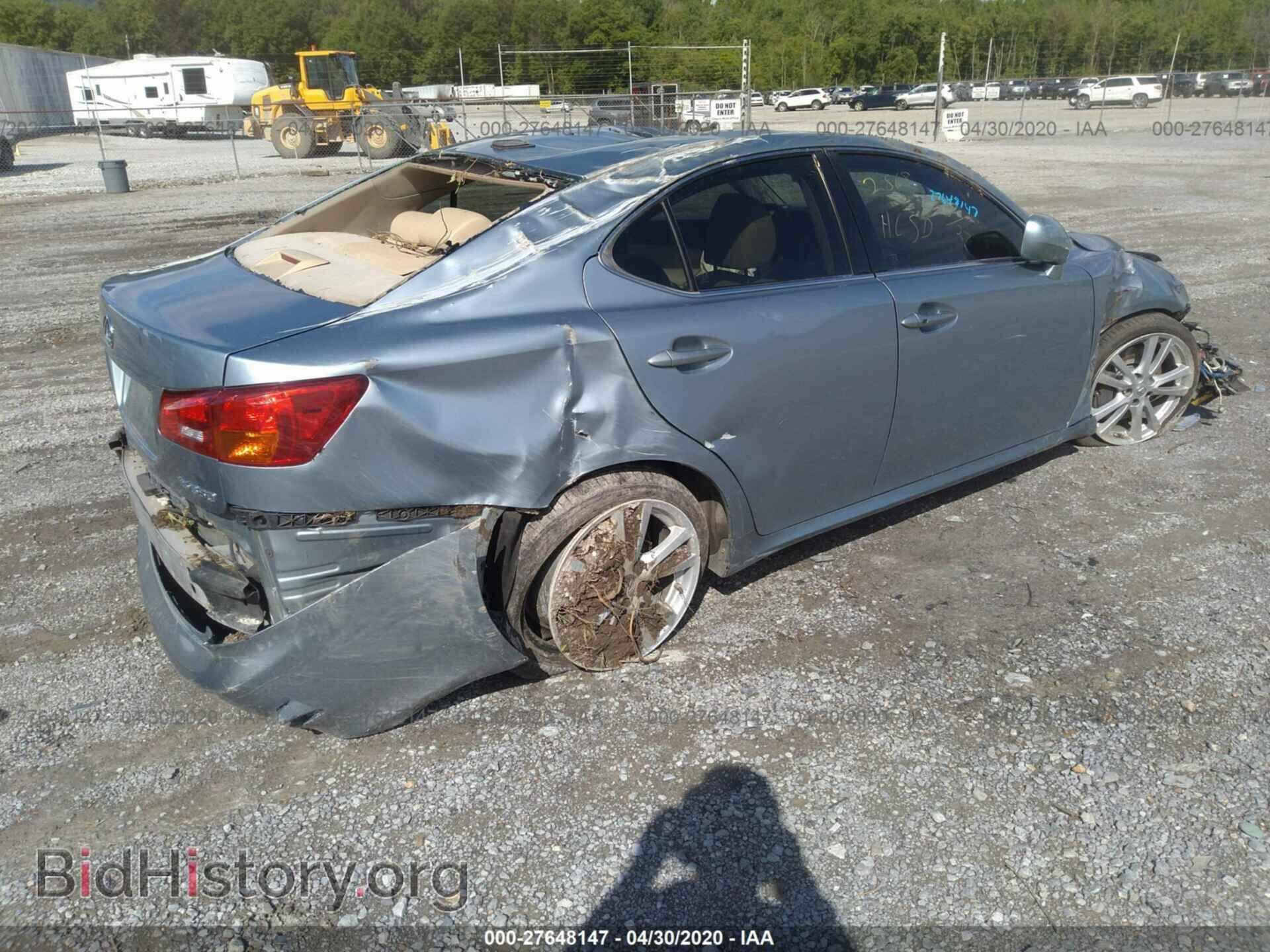 2007 LEXUS IS - VIN: JTHBE262775016433 - Photo 4