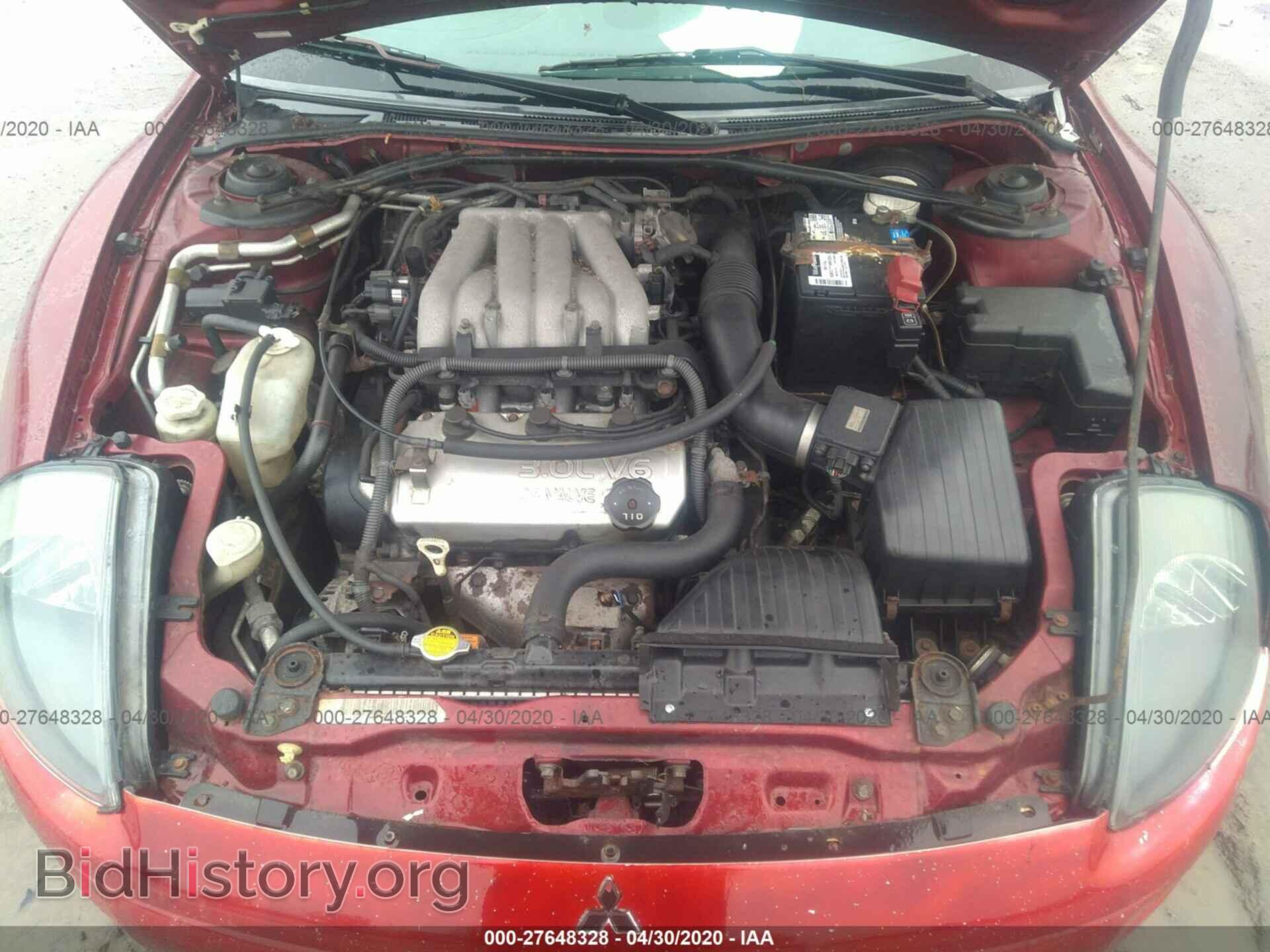 2001 MITSUBISHI ECLIPSE - VIN: 4A3AE85HX1E186991 - Photo 10
