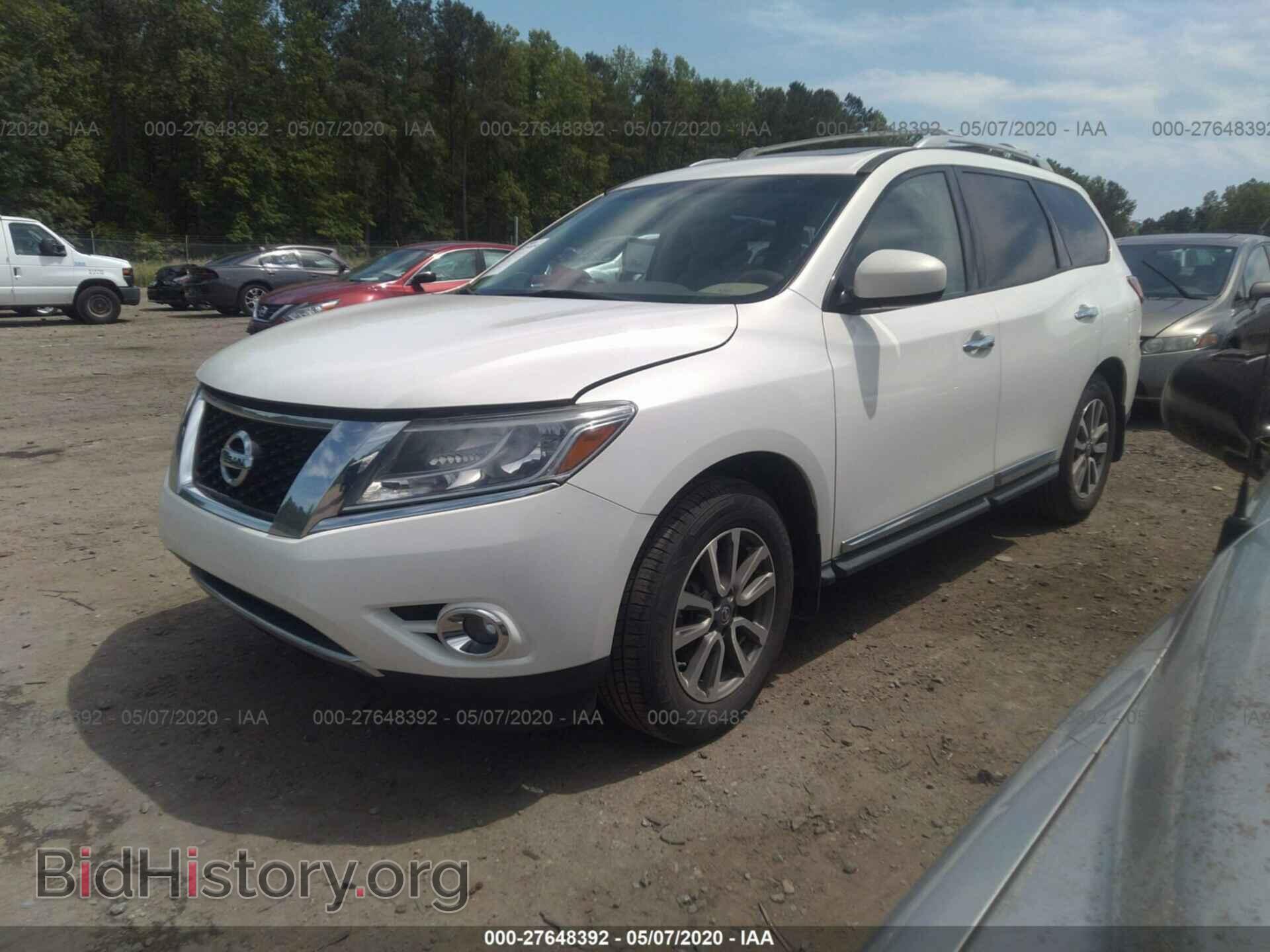 2014 NISSAN PATHFINDER - VIN: 5N1AR2MN9EC705943 - Фото 2