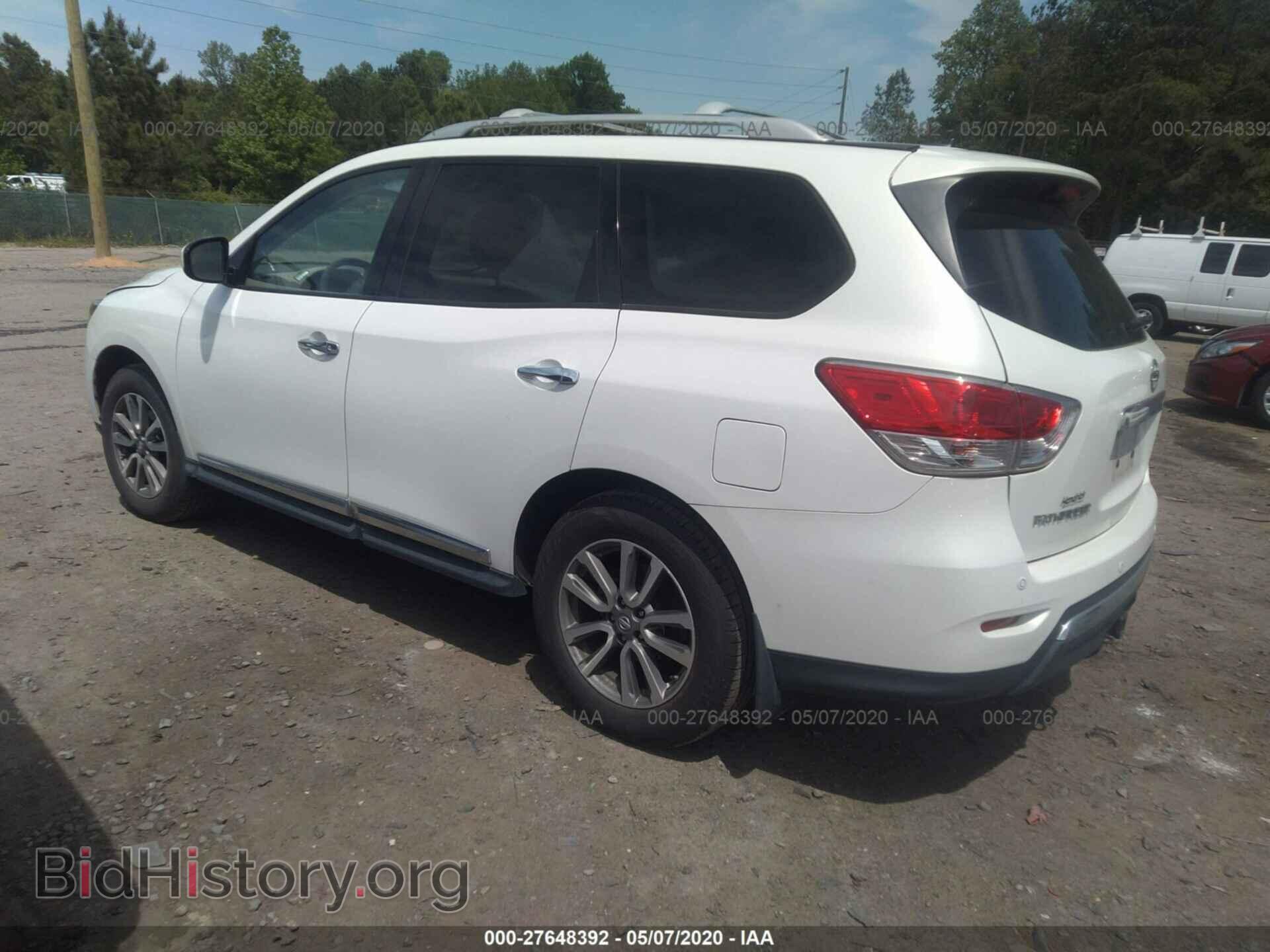 2014 NISSAN PATHFINDER - VIN: 5N1AR2MN9EC705943 - Фото 3