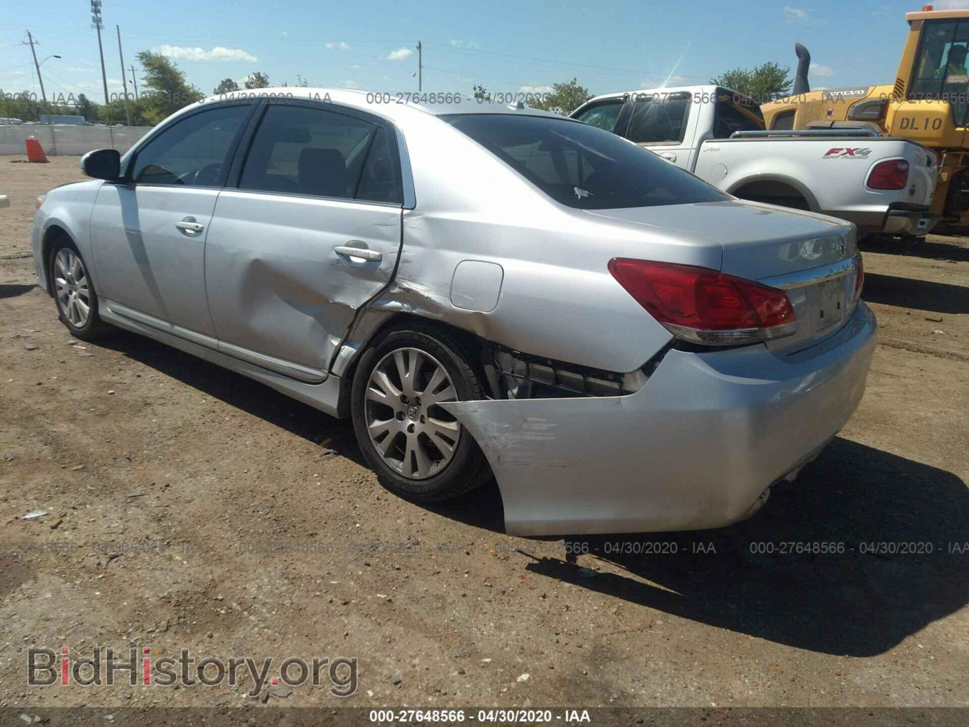 2012 TOYOTA AVALON - VIN: 4T1BK3DB0CU448022 - Фото 3