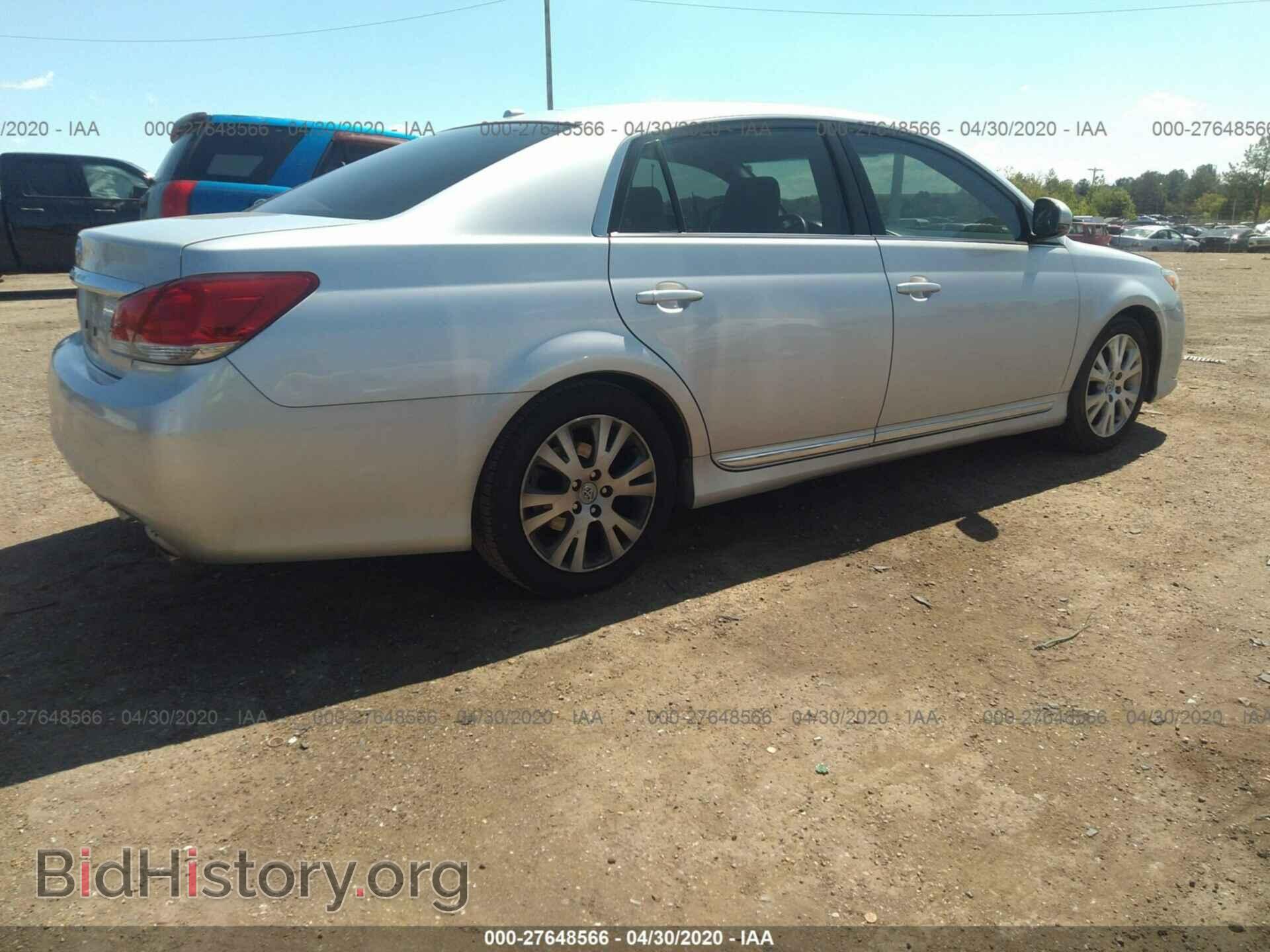 2012 TOYOTA AVALON - VIN: 4T1BK3DB0CU448022 - Фото 4