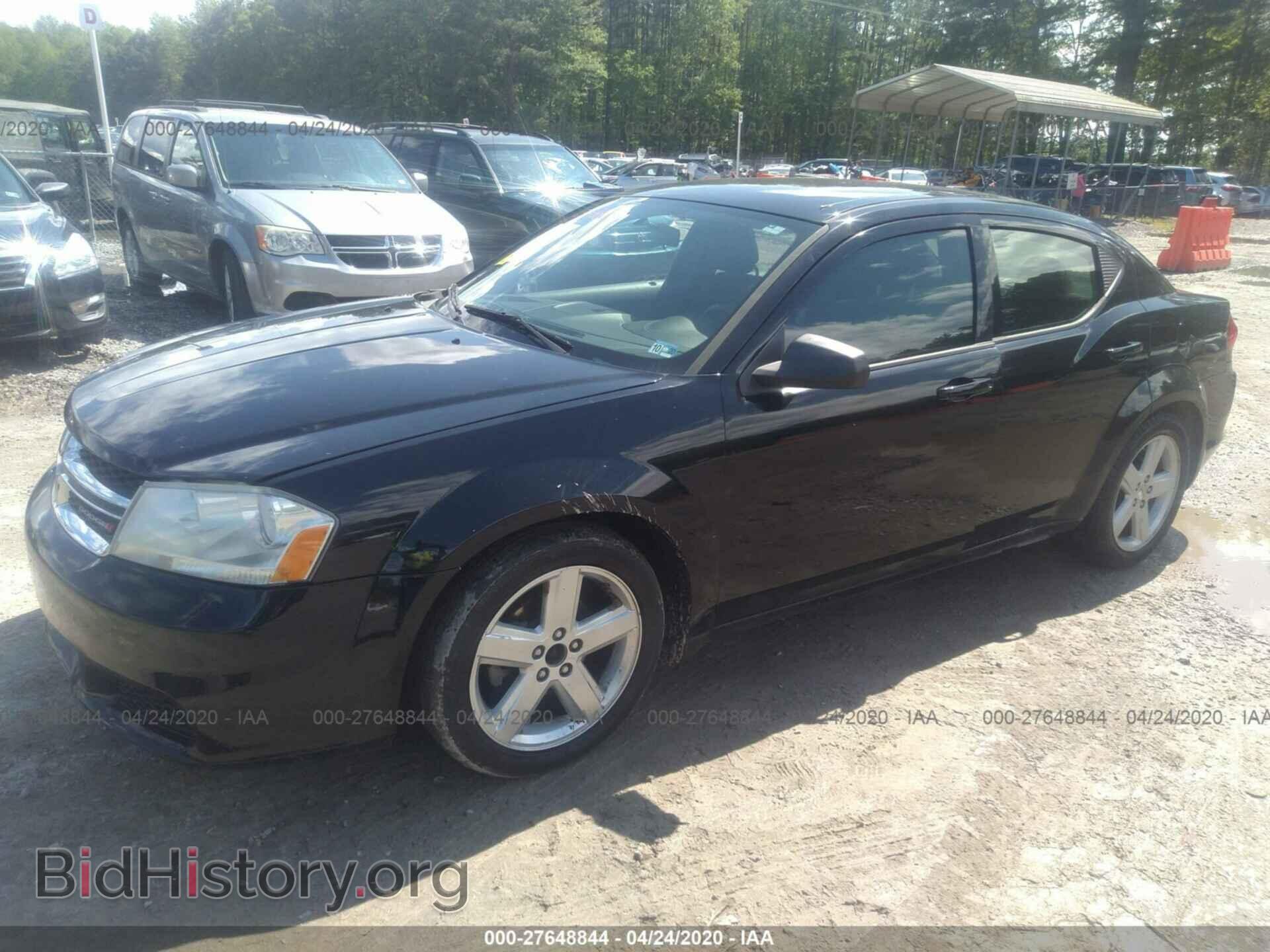 2013 DODGE AVENGER - VIN: 1C3CDZABXDN644608 - Фото 2