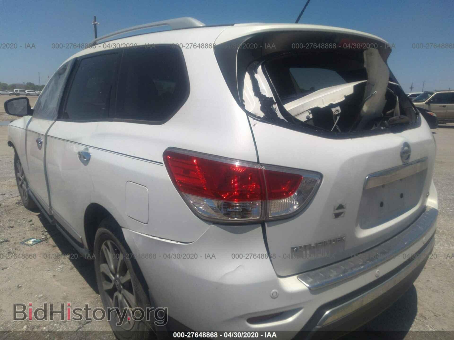 2013 NISSAN PATHFINDER - VIN: 5N1AR2MN9DC687815 - Фото 3