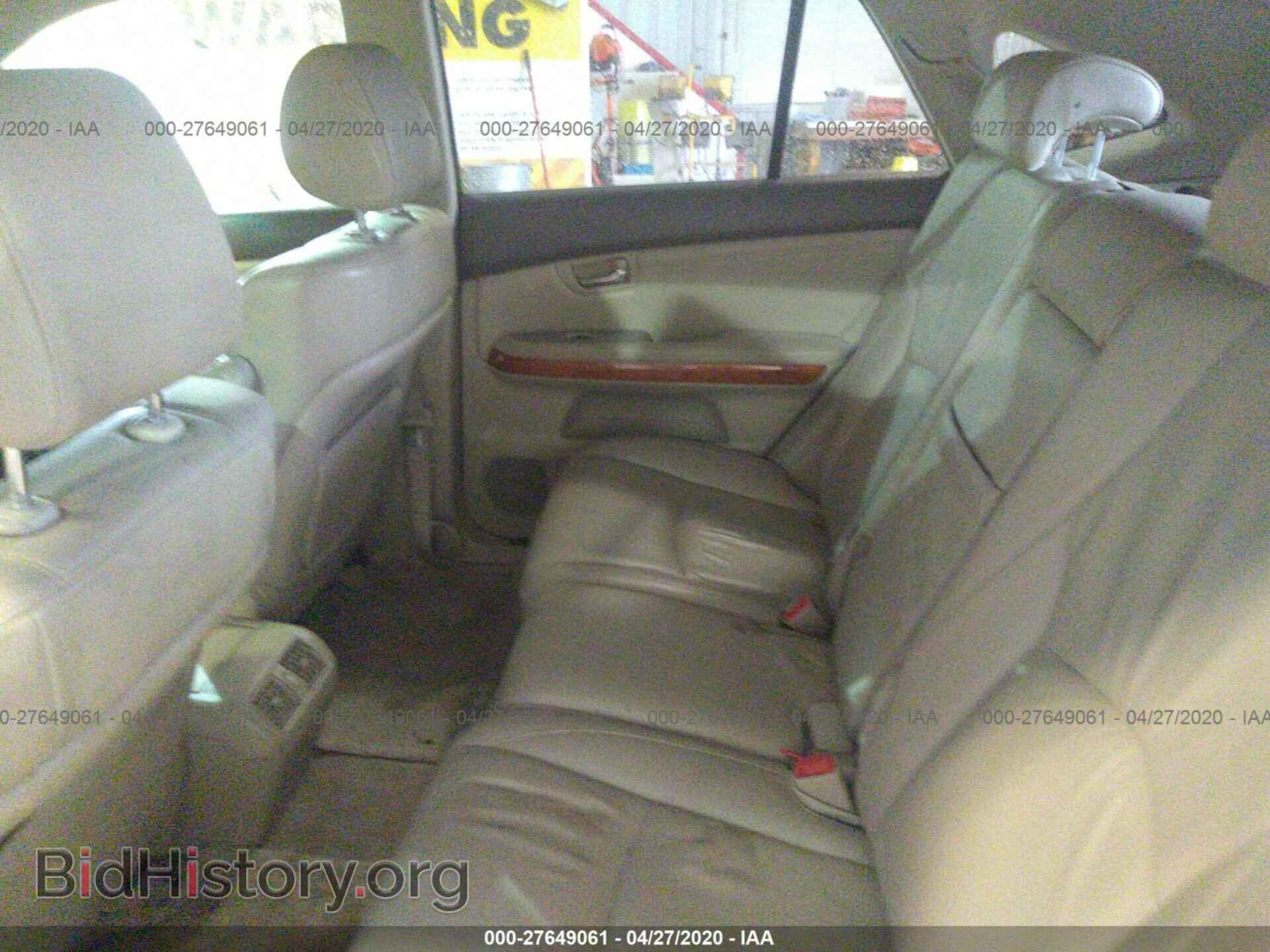 2005 LEXUS RX - VIN: 2T2HA31U75C051930 - Фото 8