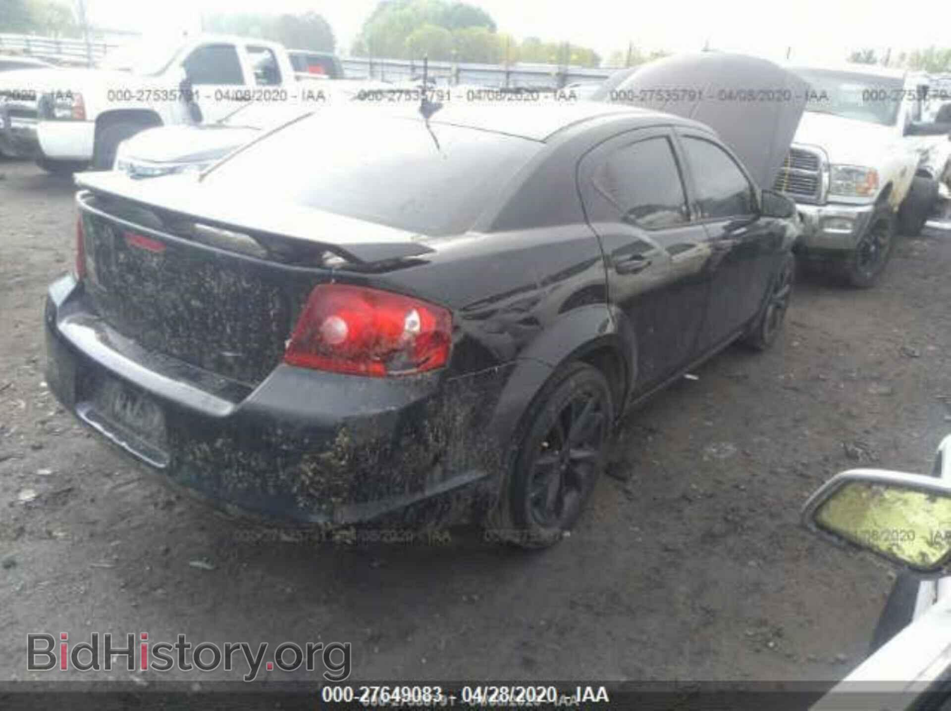 2013 DODGE AVENGER - VIN: 1C3CDZCG9DN620258 - Фото 4