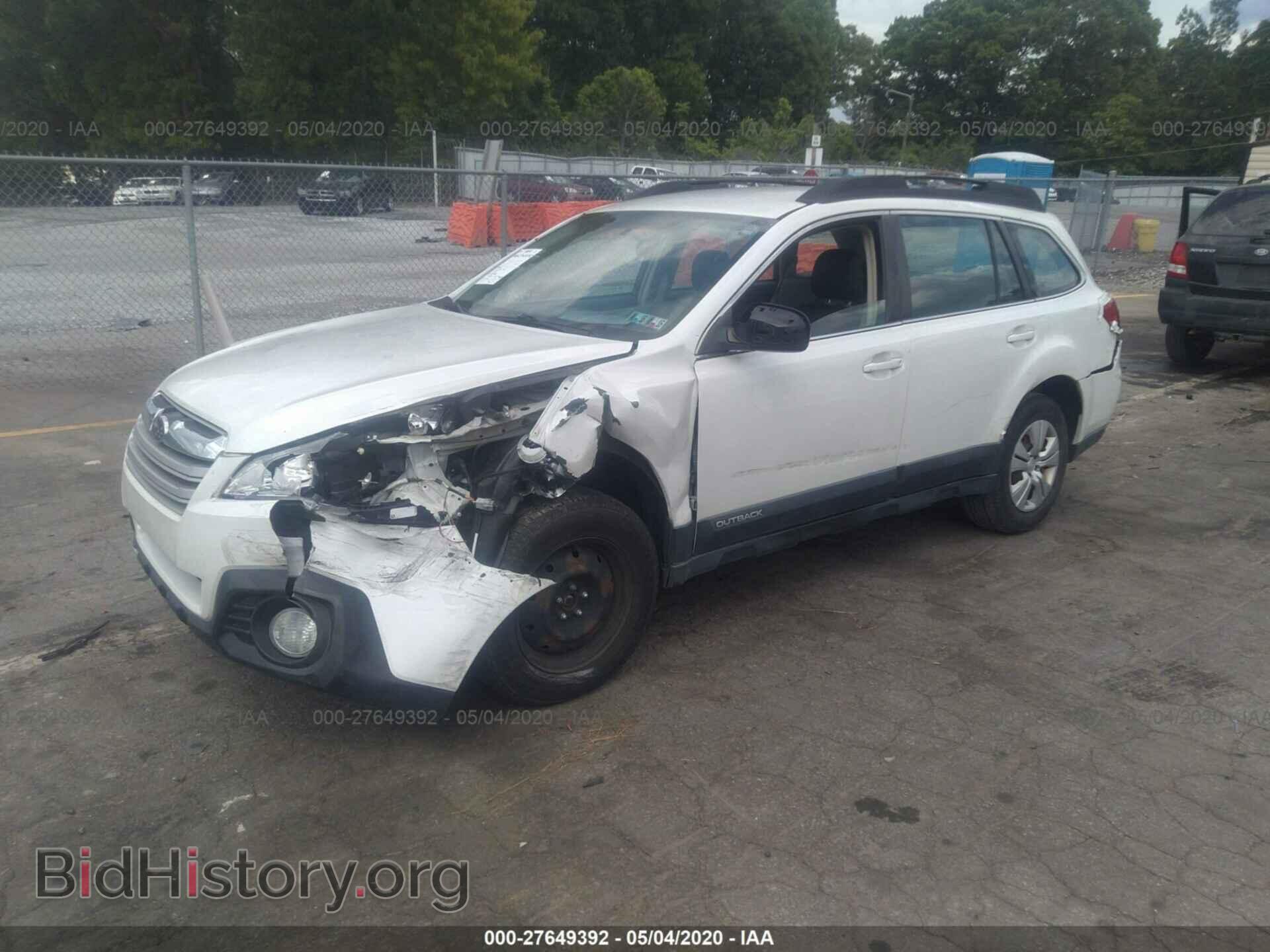 2013 SUBARU OUTBACK - VIN: 4S4BRBAC5D3252877 - Photo 2