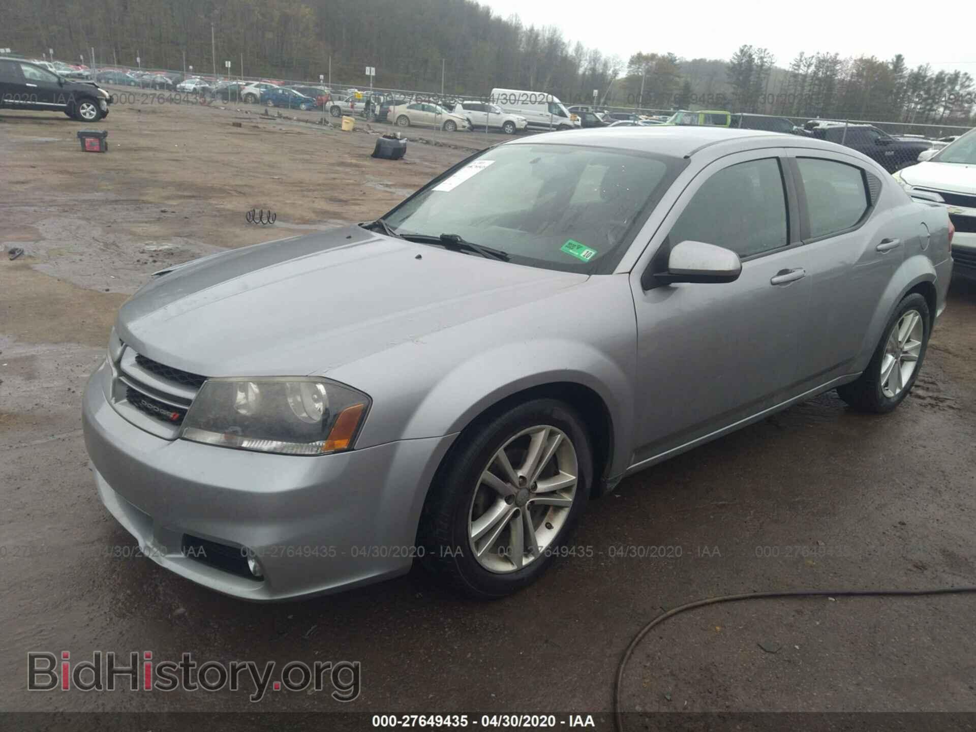 2013 DODGE AVENGER - VIN: 1C3CDZCB3DN544962 - Фото 2