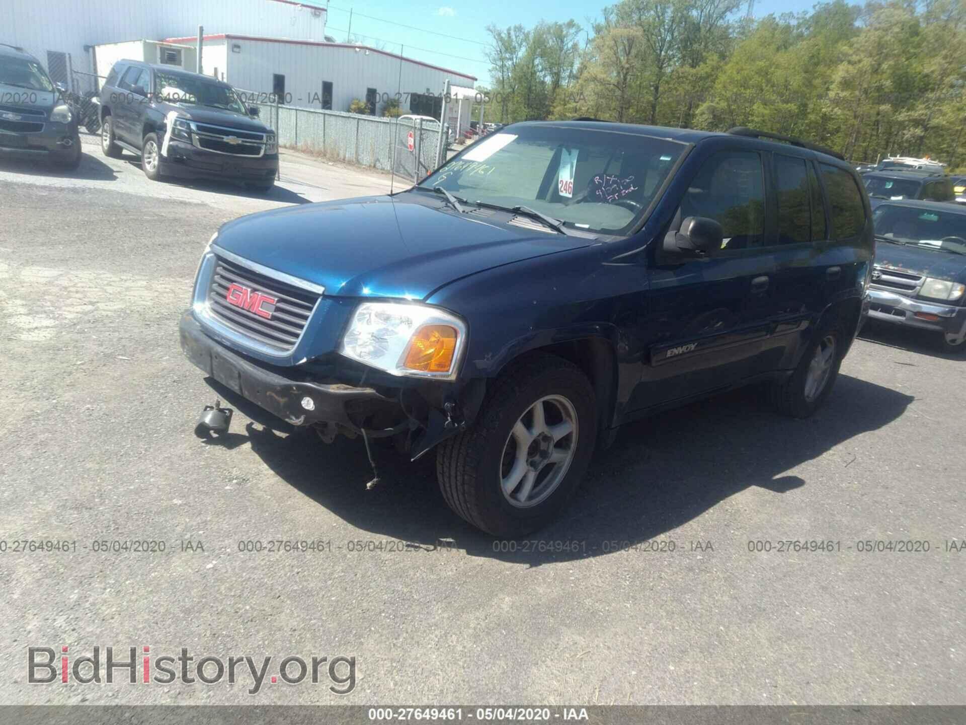 2004 GMC ENVOY - VIN: 1GKDT13S742110277 - Фото 2