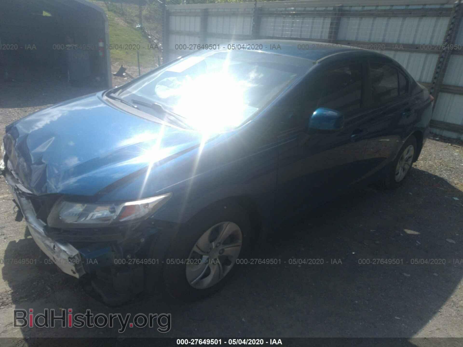 2013 HONDA CIVIC - VIN: 19XFB2F56DE036761 - Фото 2