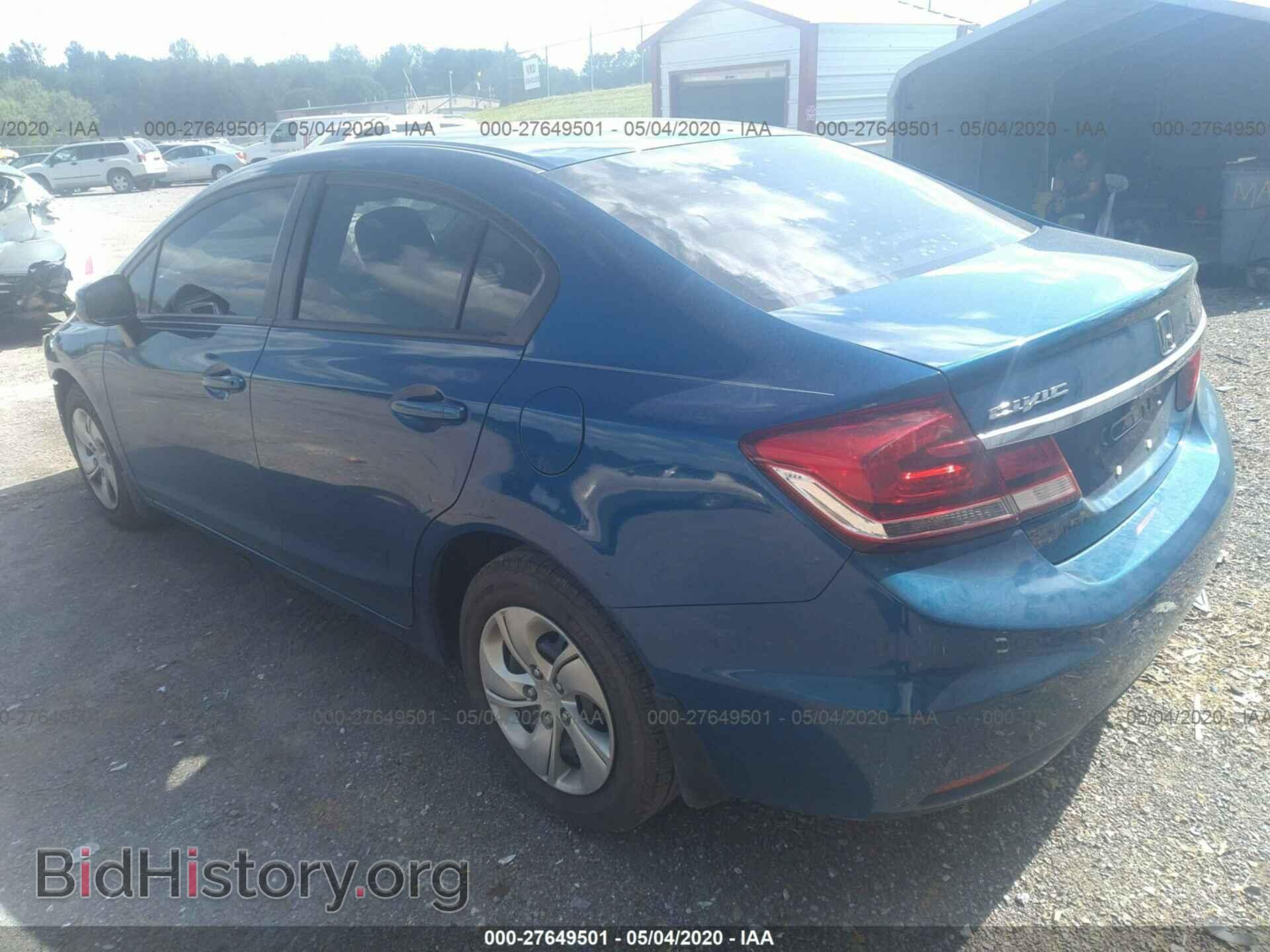 2013 HONDA CIVIC - VIN: 19XFB2F56DE036761 - Фото 3