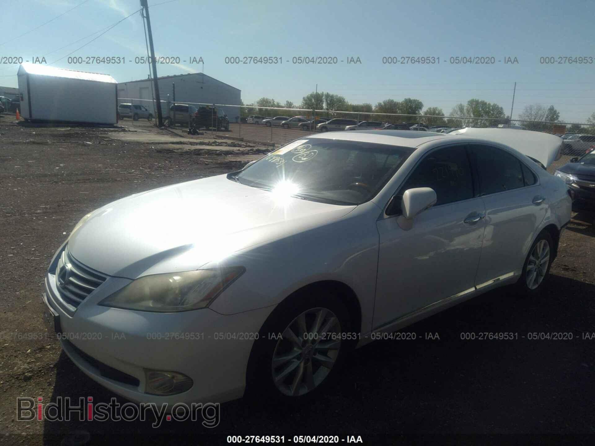 2010 LEXUS ES - VIN: JTHBK1EG2A2375892 - Photo 2