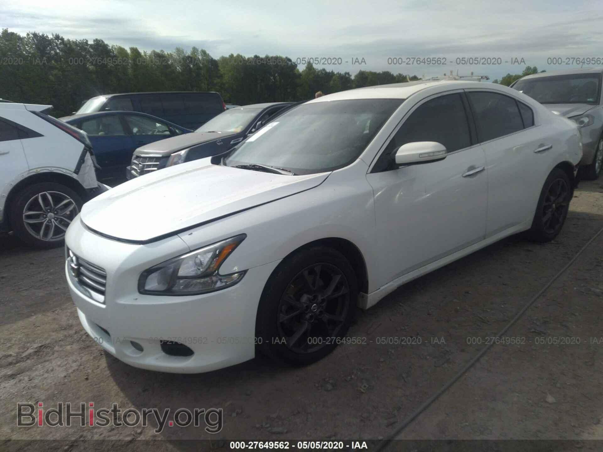 2014 NISSAN MAXIMA - VIN: 1N4AA5AP1EC913811 - Фото 2