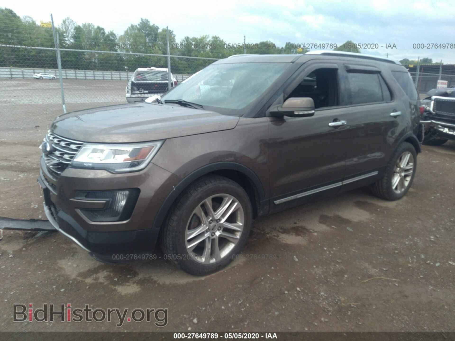 2016 FORD EXPLORER - VIN: 1FM5K8F89GGA17422 - Фото 2