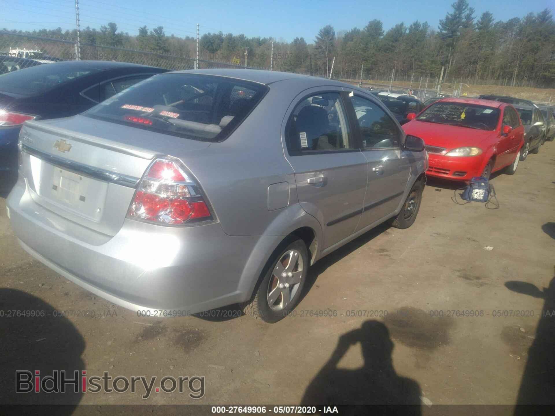 2011 CHEVROLET AVEO - VIN: KL1TD5DE5BB186704 - Фото 4