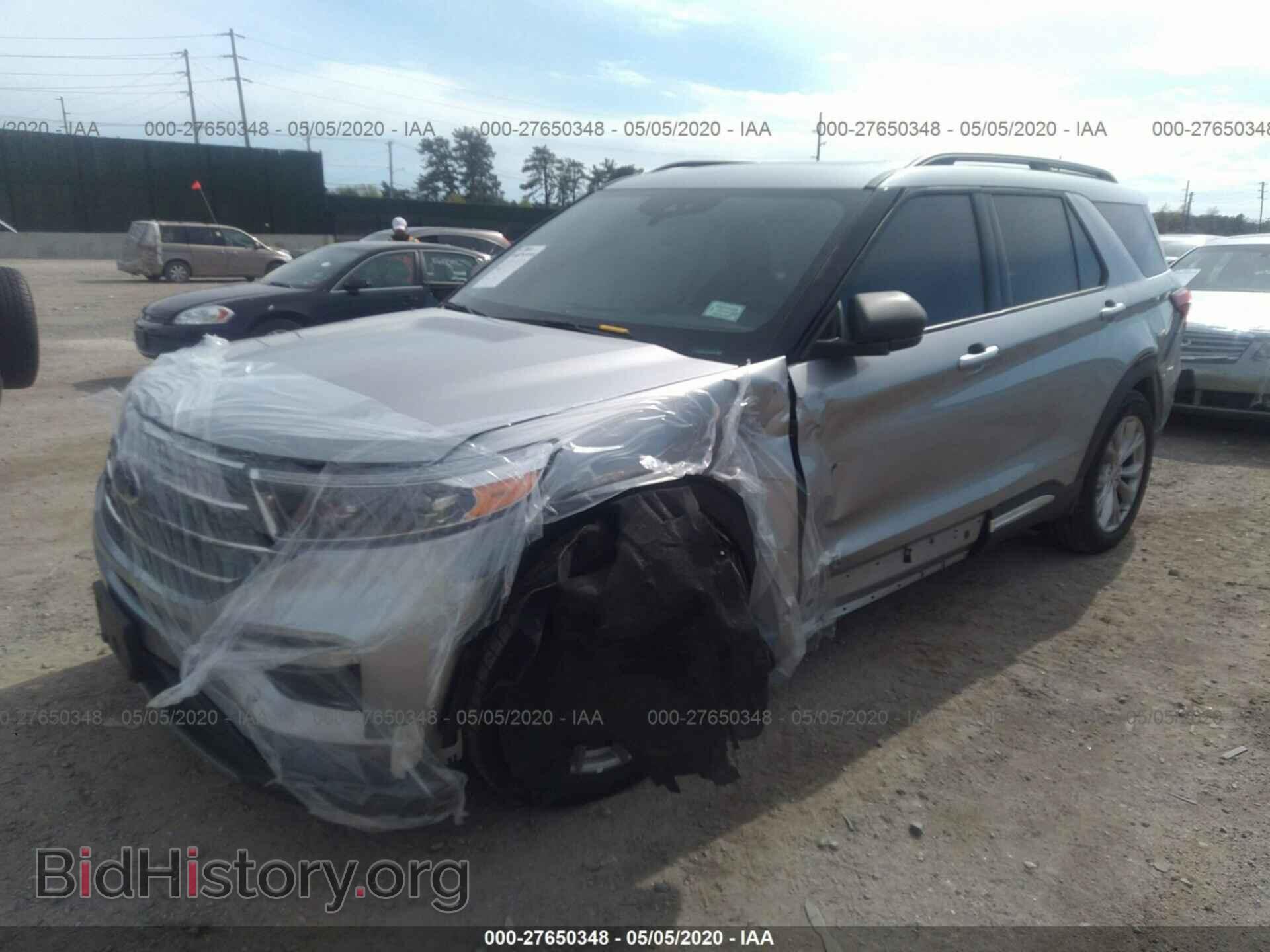 2020 FORD EXPLORER - VIN: 1FMSK8DH4LGB37628 - Фото 2