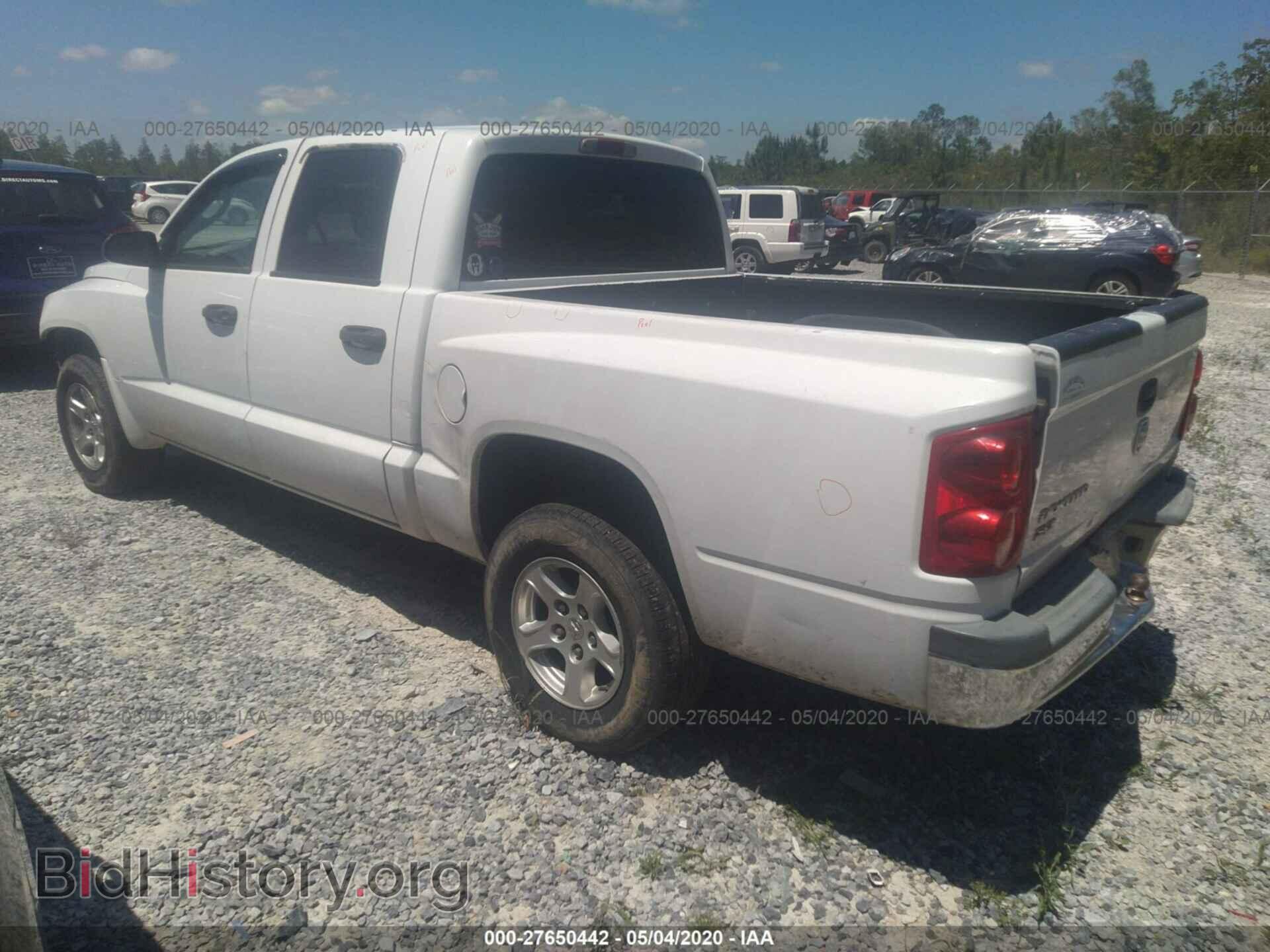 2005 DODGE DAKOTA - VIN: 1D7HE48K35S244518 - Фото 3